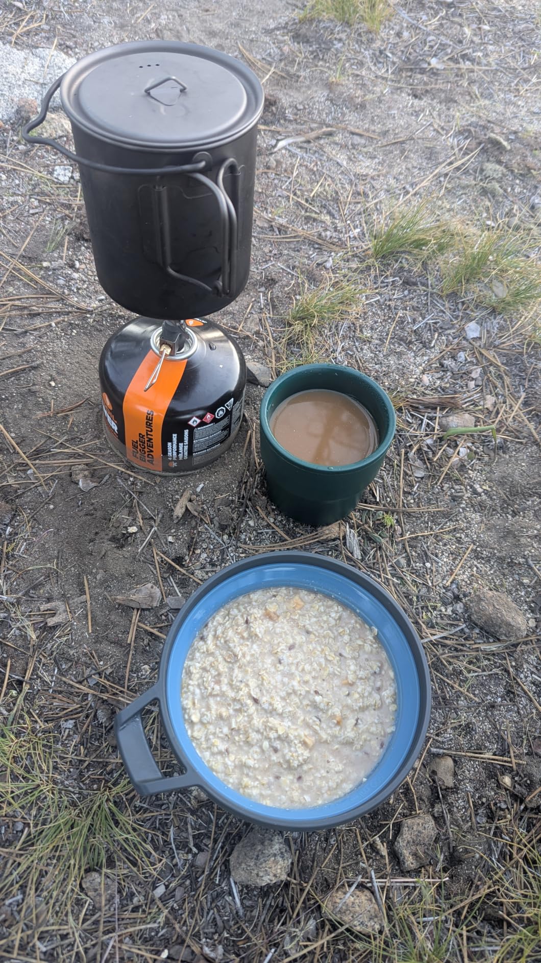 BRS-3000T Titanium Ultralight Backpacking Stove, Only 26g with Extra O Ring customer photo 1