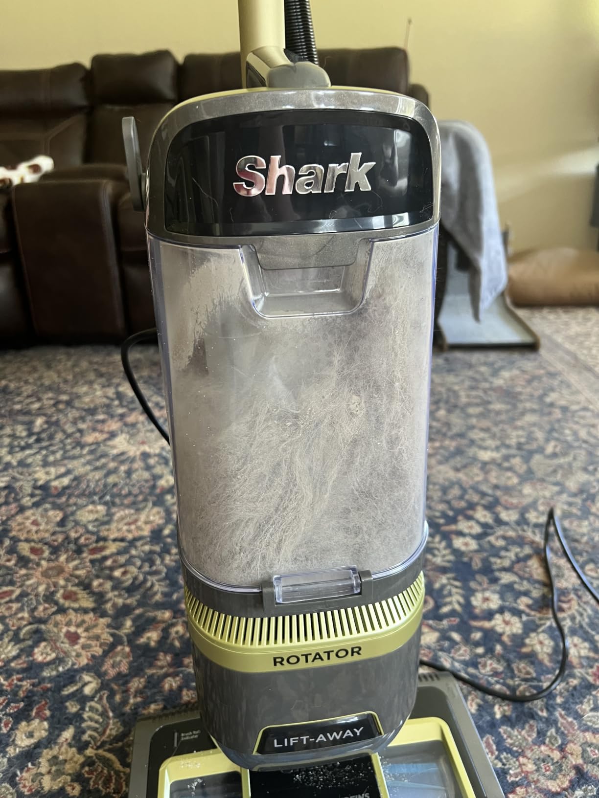 Shark Rotator Lift-Away Vacuum, HEPA Filter, No Hair Wrap, Silver, LA502 | DuoClean PowerFins customer photo 2