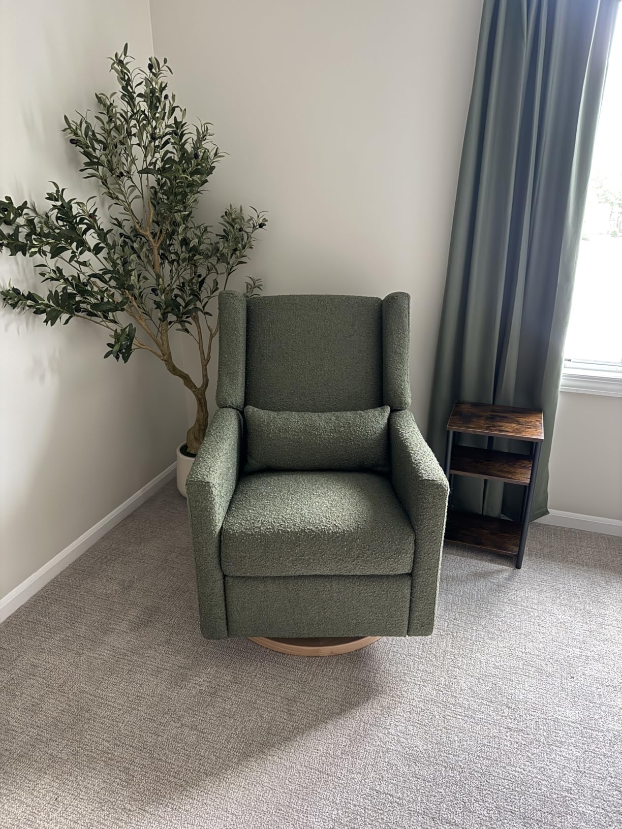 VASAGLE BARNET Collection - Side Table, Small End Table for Living Room, Modern Tall Nightstand customer photo 1