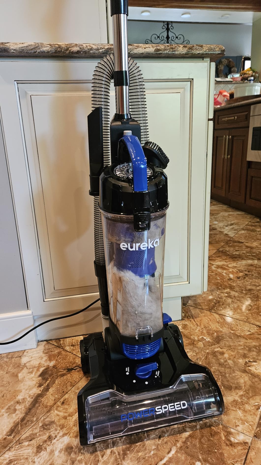 Eureka Lightweight Powerful Upright Vacuum Cleaner for Carpet and Hard Floor, PowerSpeed, New Model customer photo 1