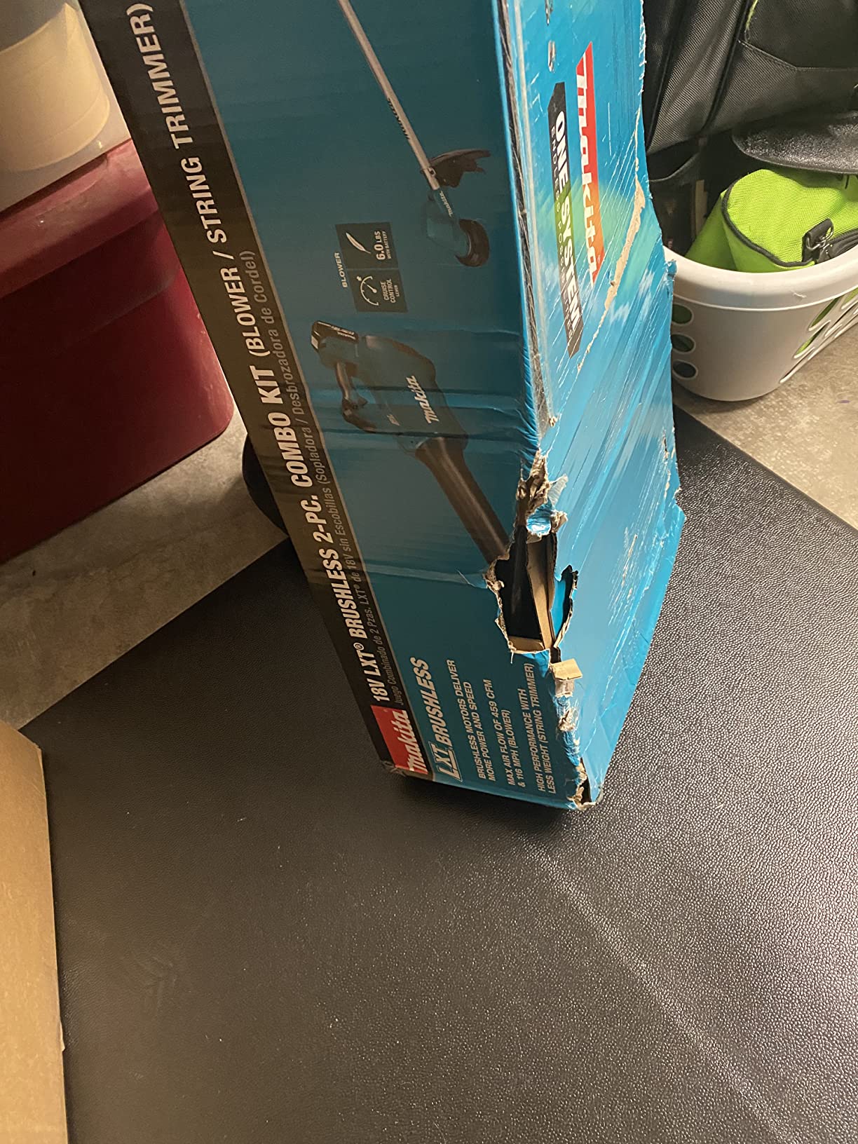 Makita XT287SM1 18V LXT Lithium-Ion Brushless Cordless 2-Pc. Combo Kit (4.0Ah) - String Trimmer and Blower customer photo 2