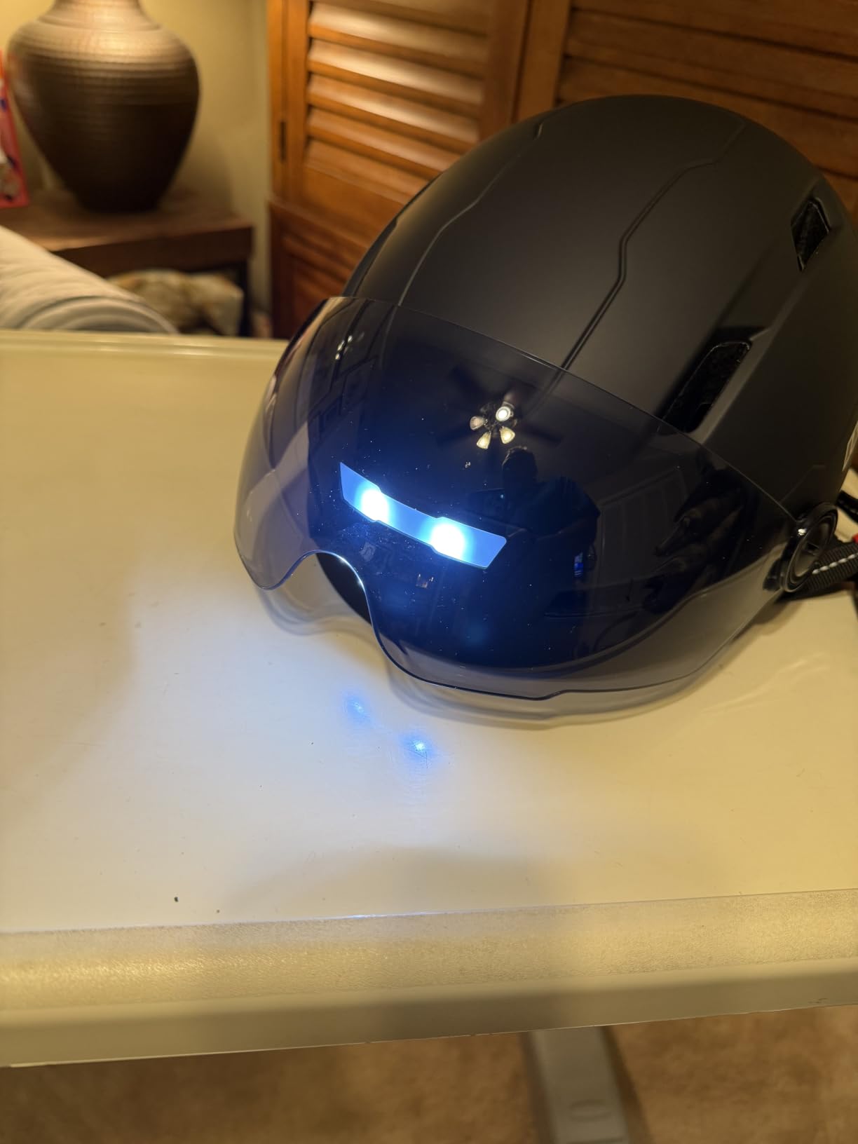 ILM Adult Bike Helmet with LED Front Back Light Bicycle Helmets E3-10L customer photo 1