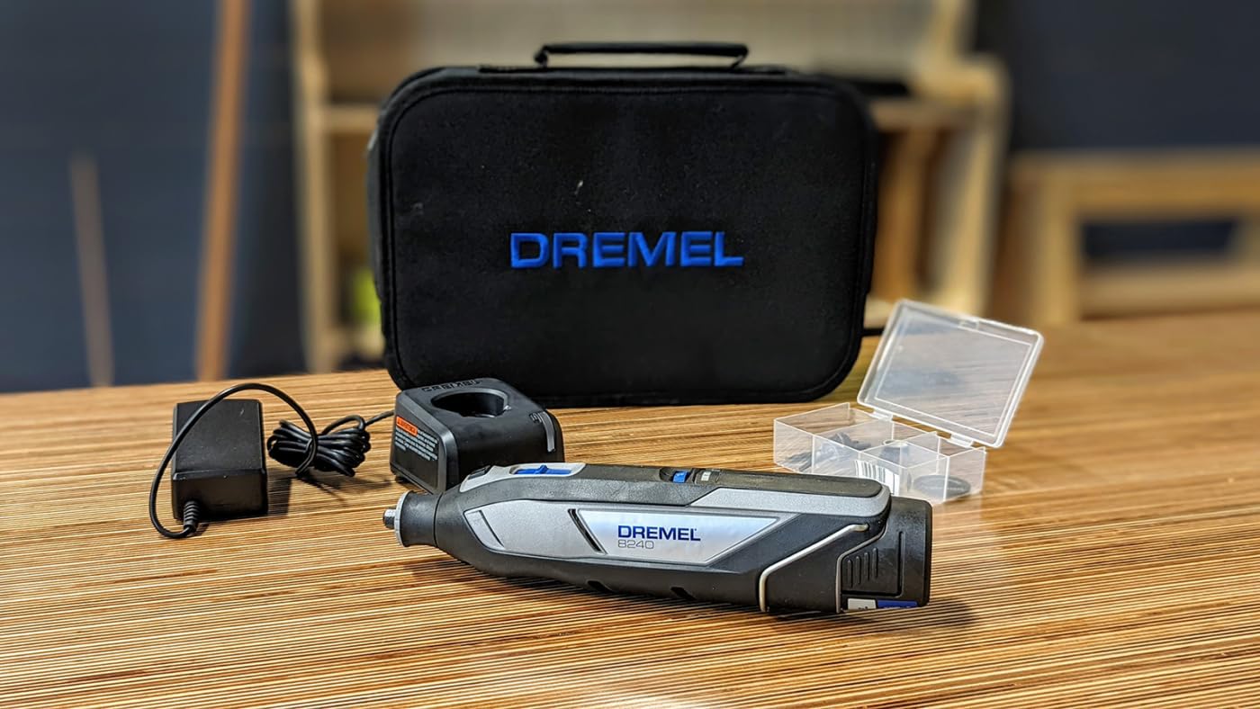 Dremel 8240-5 12V Cordless Rotary Tool Kit with Variable Speed and Comfort Grip customer photo 1