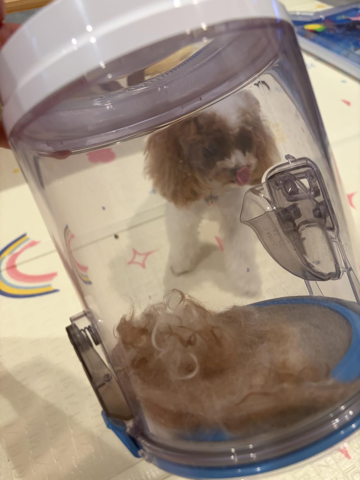 P1 Pro Pet Grooming Vacuum Suction 99% Pet Hair, Dog Grooming Kit with 5 Professional Grooming Shedding Tools for Dogs Cats and Other Animals customer photo 2