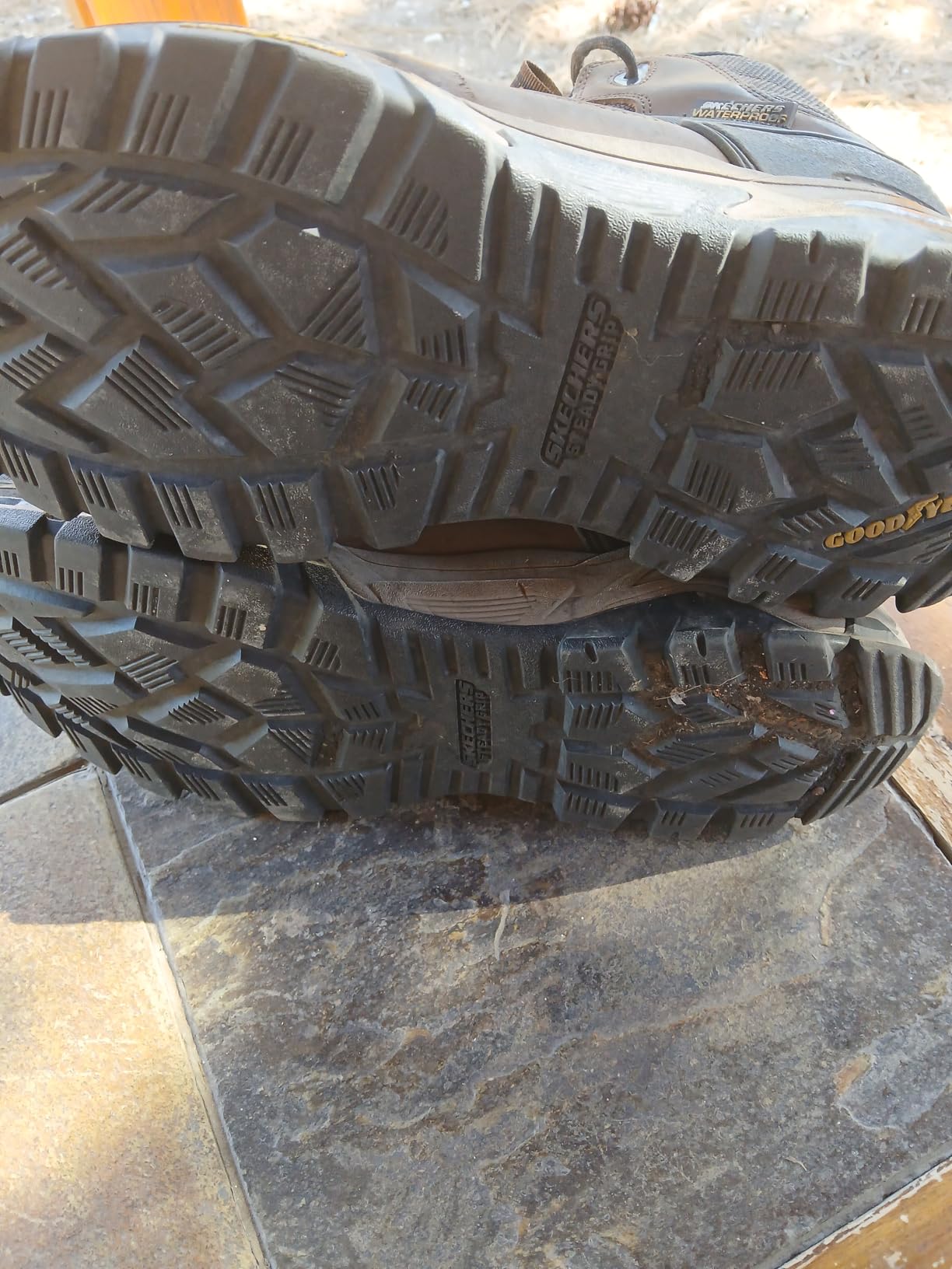 SKECHERS Work Arch Fit Tarver Comp Toe - Running, Max Cushioning, ULTRA GO, Air-Cooled Goga Mat customer photo 1