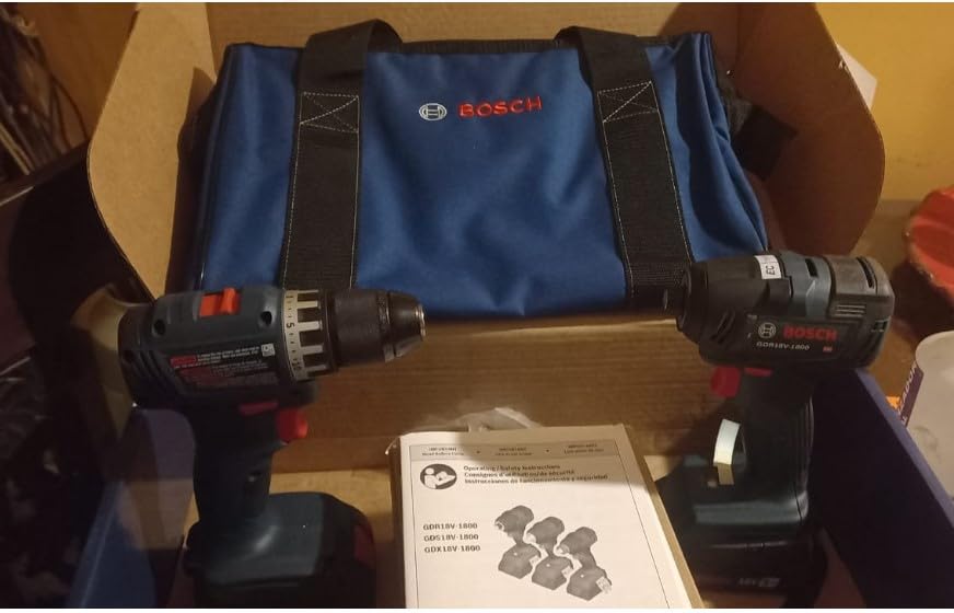 GXL18V-27B22 Power Tool Combo Kit - 18V Brushless Compact 1/2 In. Cordless Drill Driver and 1/4 In. Hex Impact Driver (Includes: Two 2.0Ah Batteries, 18V Charger, and Carrying Tool Bag) customer photo 1