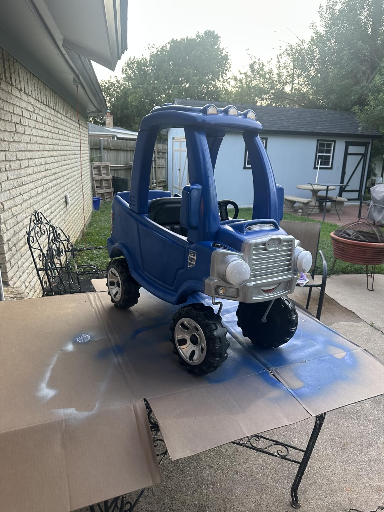 Little Tikes Cozy Truck Ride-On - Black customer photo 1