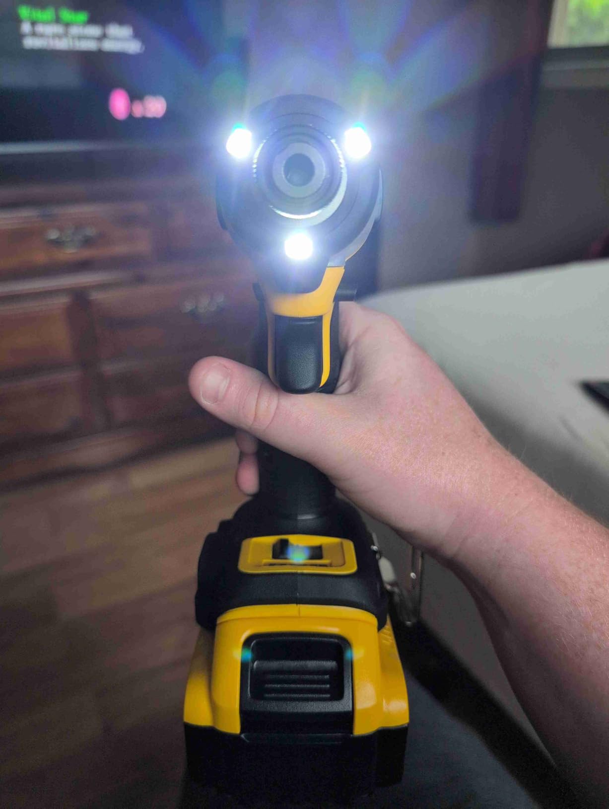 DEWALT 20V MAX XR Impact Driver, 1/4 Inch High Torque Brushless 3 Speed Premium Cordless with LED Light (DCF845B) customer photo 2