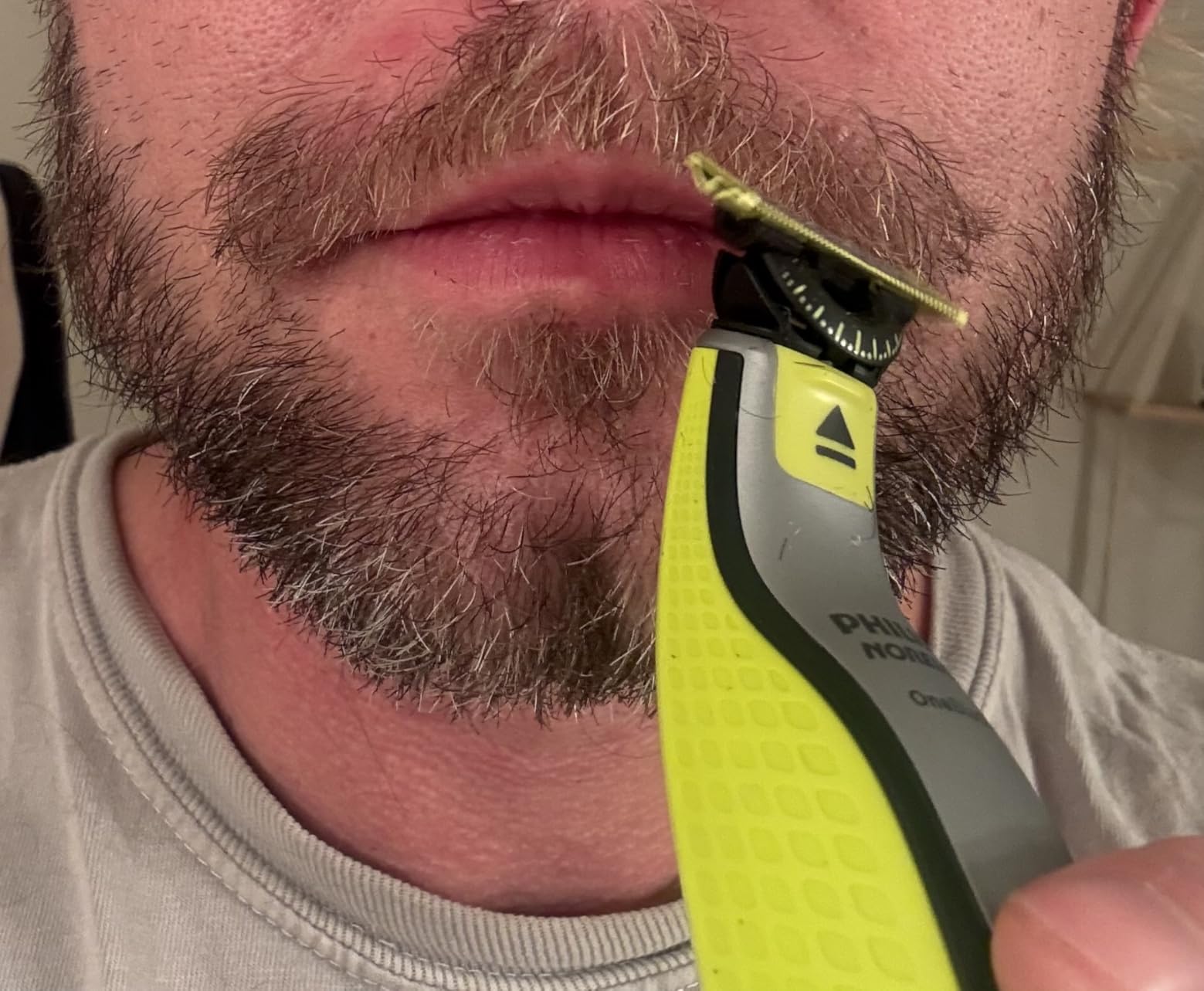 Philips Norelco OneBlade 360 Hybrid Face + Body Trimmer and Shaver, QP2834/70 customer photo 1