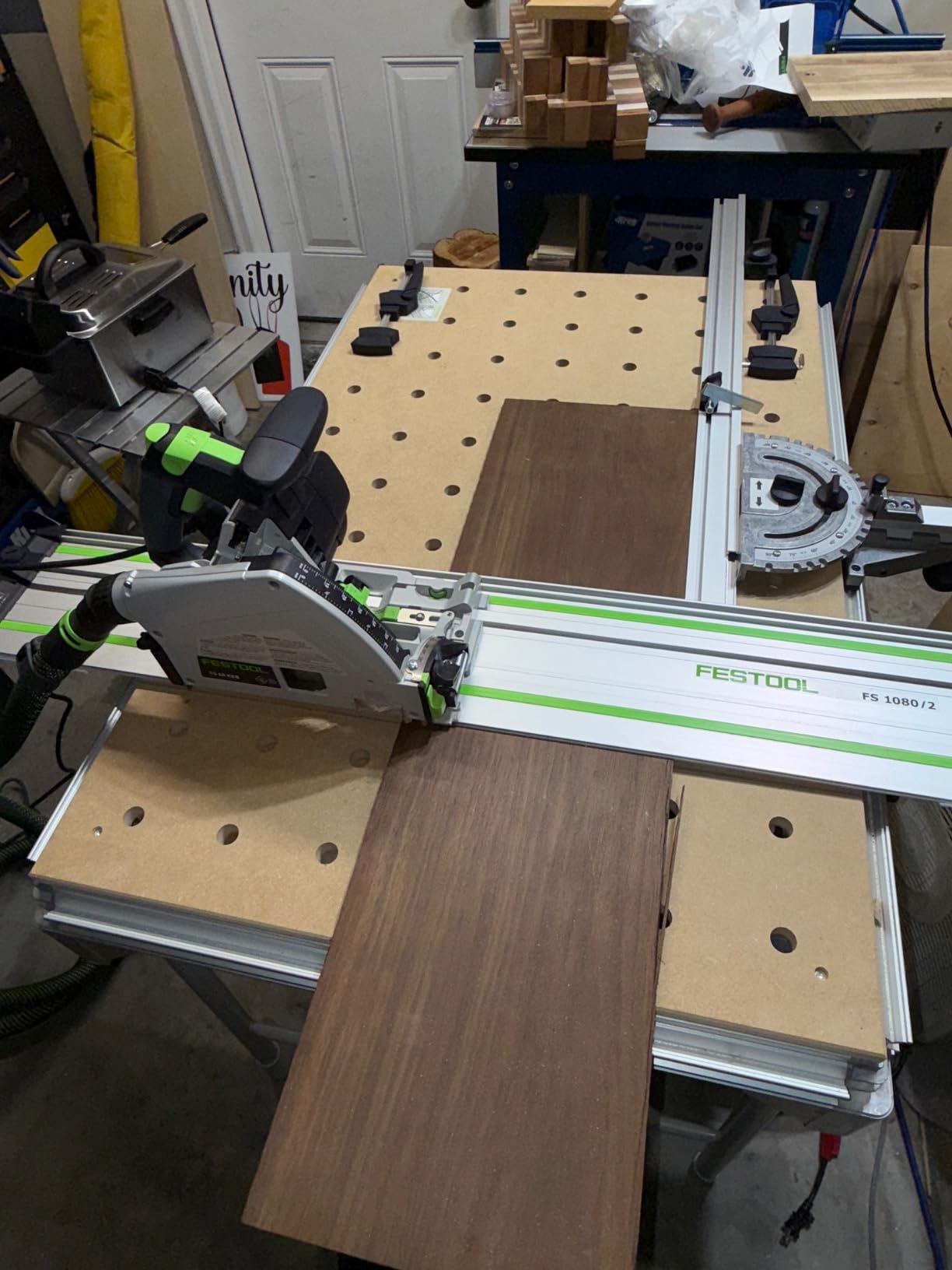 Festool Plunge-Cut Track Saw TS 60 KEB-F-Plus-FS US with 55-Inch (1400mm) Guide Rail 576726+491498 customer photo 1
