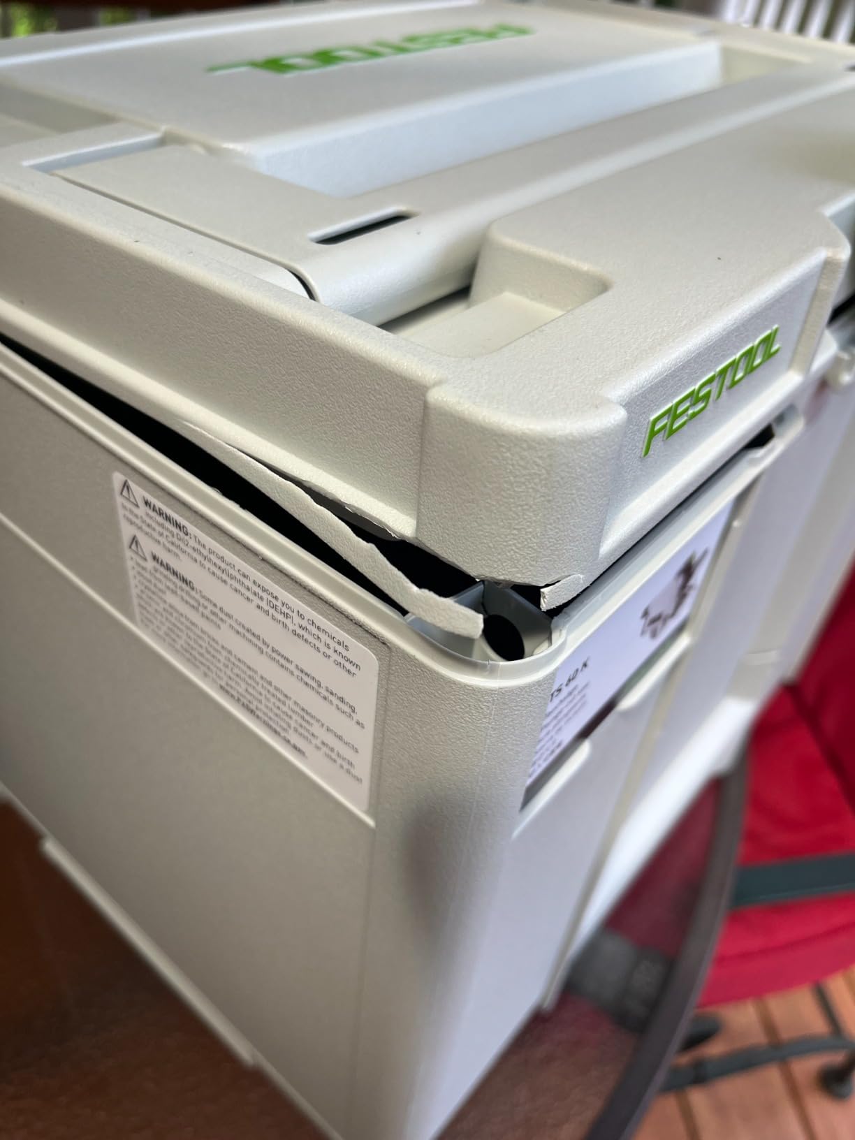 Festool Plunge-Cut Track Saw TS 60 KEB-F-Plus-FS US with 55-Inch (1400mm) Guide Rail 576726+491498 customer photo 2