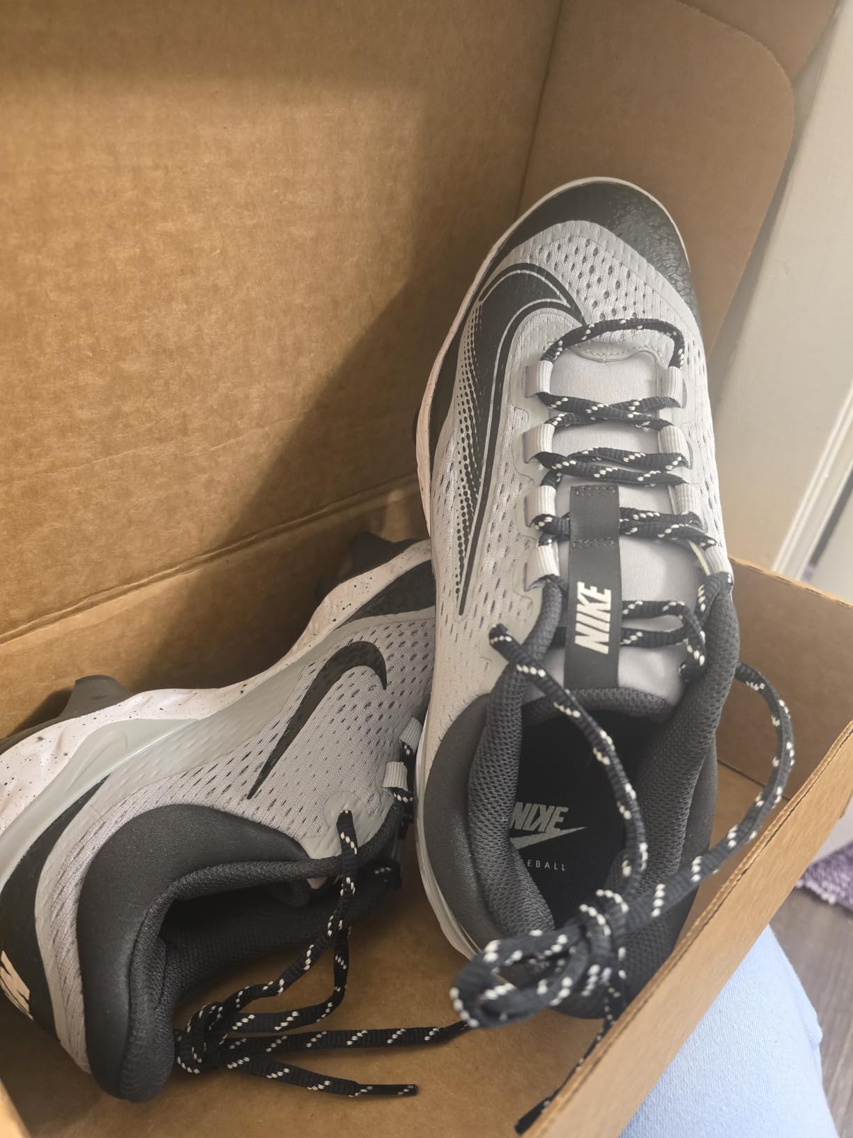 Nike Men's Alpha Huarache Elite 4 Low Baseball Cleats customer photo 1