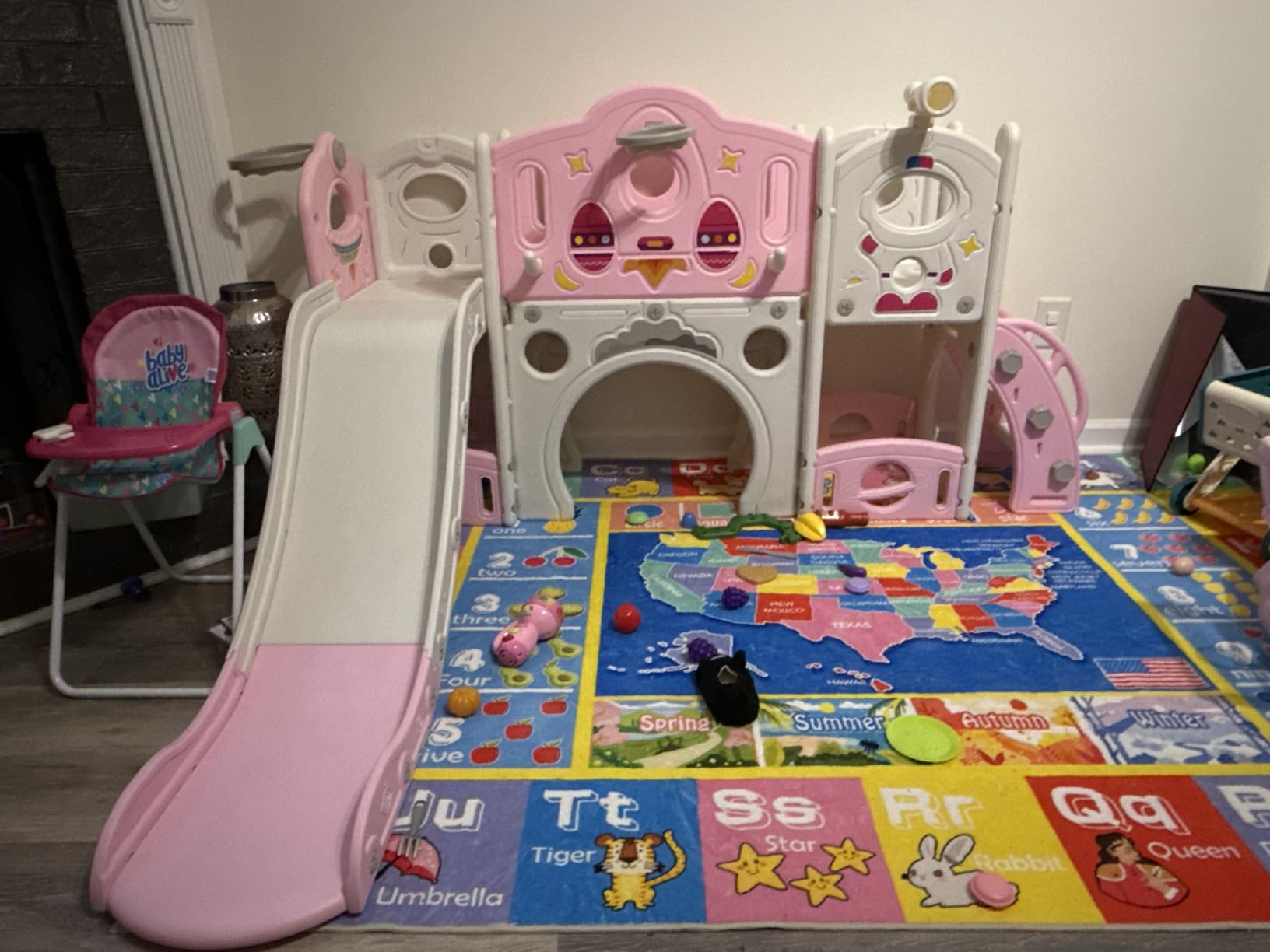 9 in 1 Toddler Playground and Outdoor Playset for Toddlers 1-3 customer photo 2