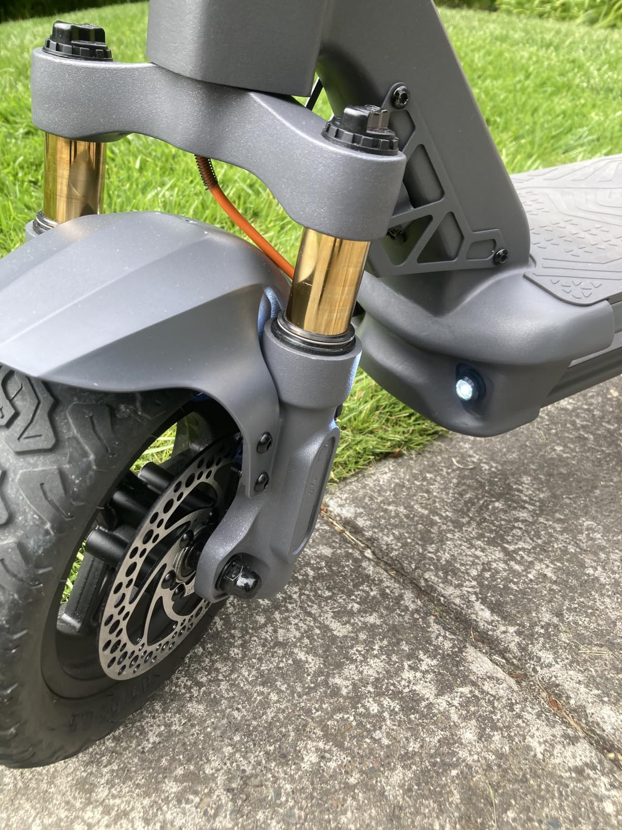 Electric Scooter- Electric Scooter for Aults,800/1000/1600W Peak,up to 19/25/31MPH,25-50Miles Range,220-330lb Load,Foldable E-Scooter for Adult Teens with Damping Adjustable Suspensions,Turn Signals customer photo 2