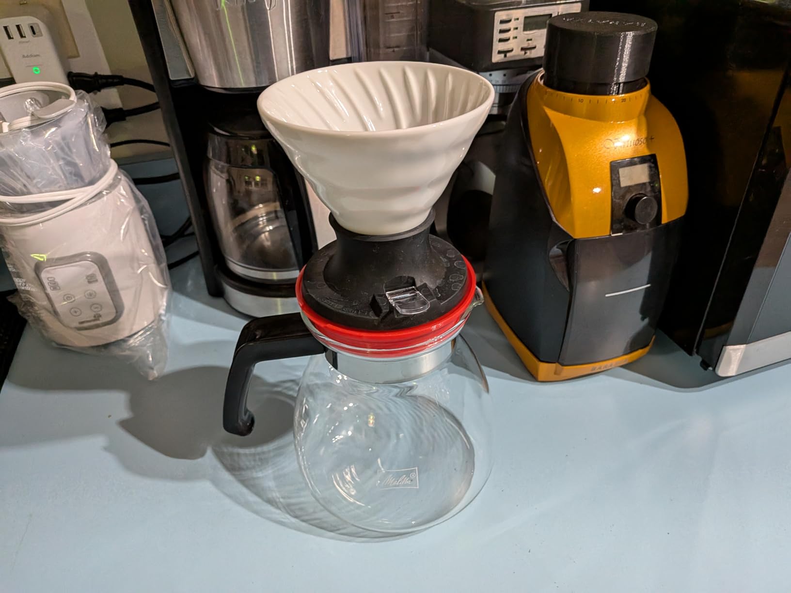 Hario V60 Ceramic Immersion Dripper Switch, 200ml, White customer photo 1