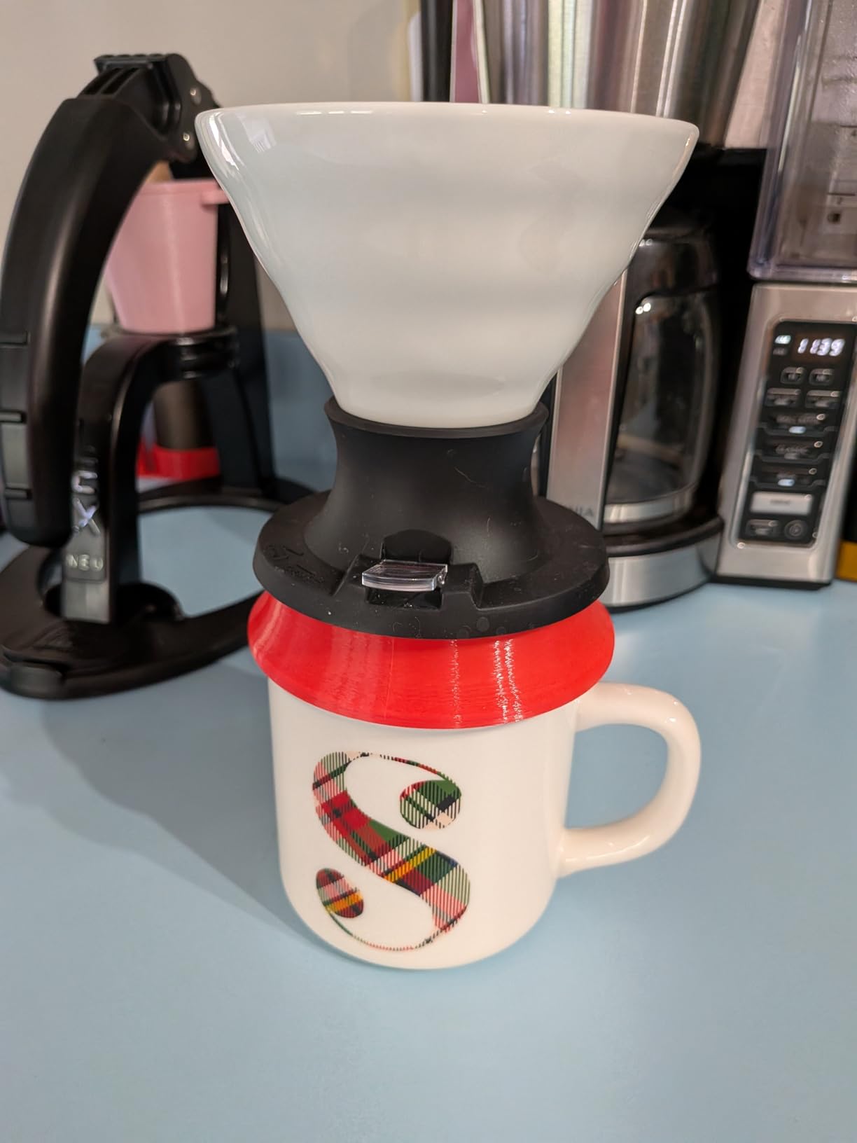 Hario V60 Ceramic Immersion Dripper Switch, 200ml, White customer photo 2
