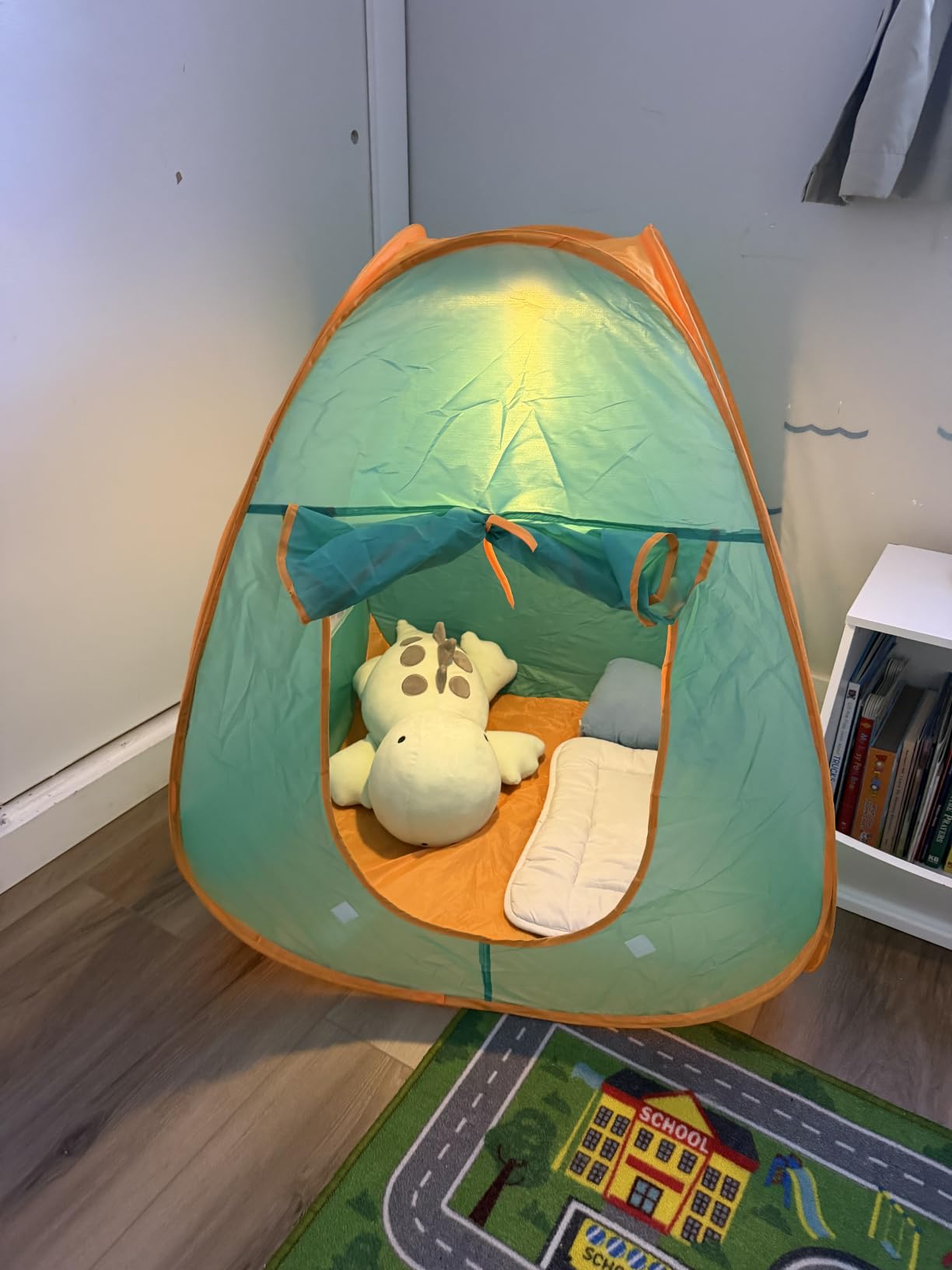 Kids Pop up Play Tent, Playhouse Tent for Boys Girls Babies and Toddlers, Play Tent Indoor Outdoor Use customer photo 1