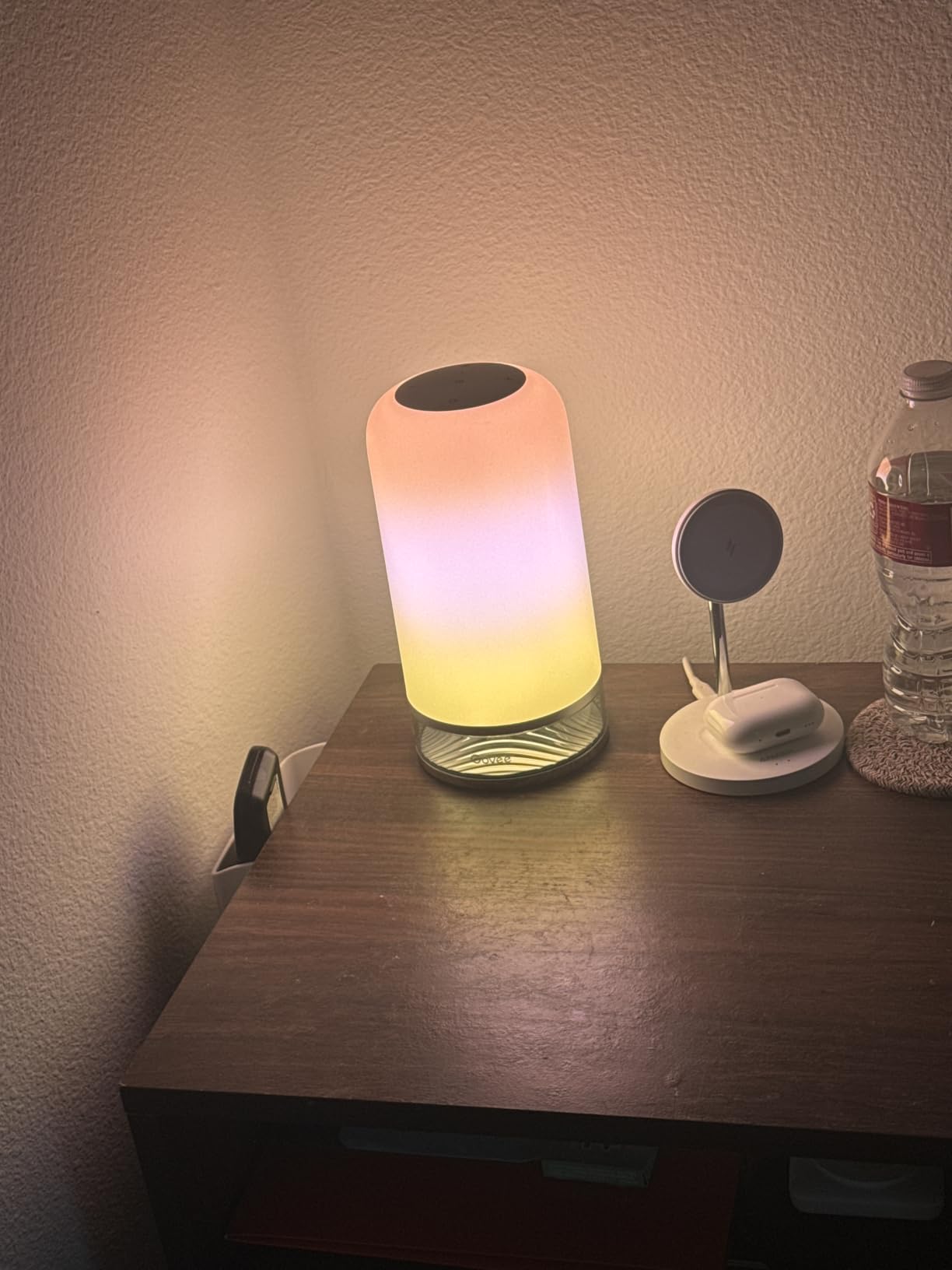 Govee RGBIC Smart Table Lamp 2, Touch Bedside Small Table Lamp (Corded) | LED Desk Lamp Compatible with SmartThings, Matter, Alexa, Nightstand Lamp for Bedroom Living Room Night Light, 64 Scene Modes customer photo 1