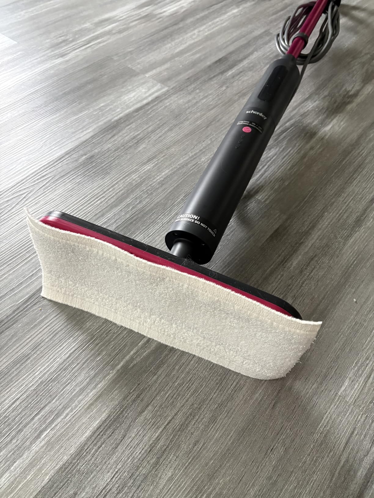 Schenley 19-in-1 Steam Mop with Handheld Steamer for Hard Floors | Multi-Surface Cleaning, 15s Heat-Up, 12-25 Min Steam Time, 248°F Steam, Chemical-Free, Tile & Grout, Wall Cleaning customer photo 2