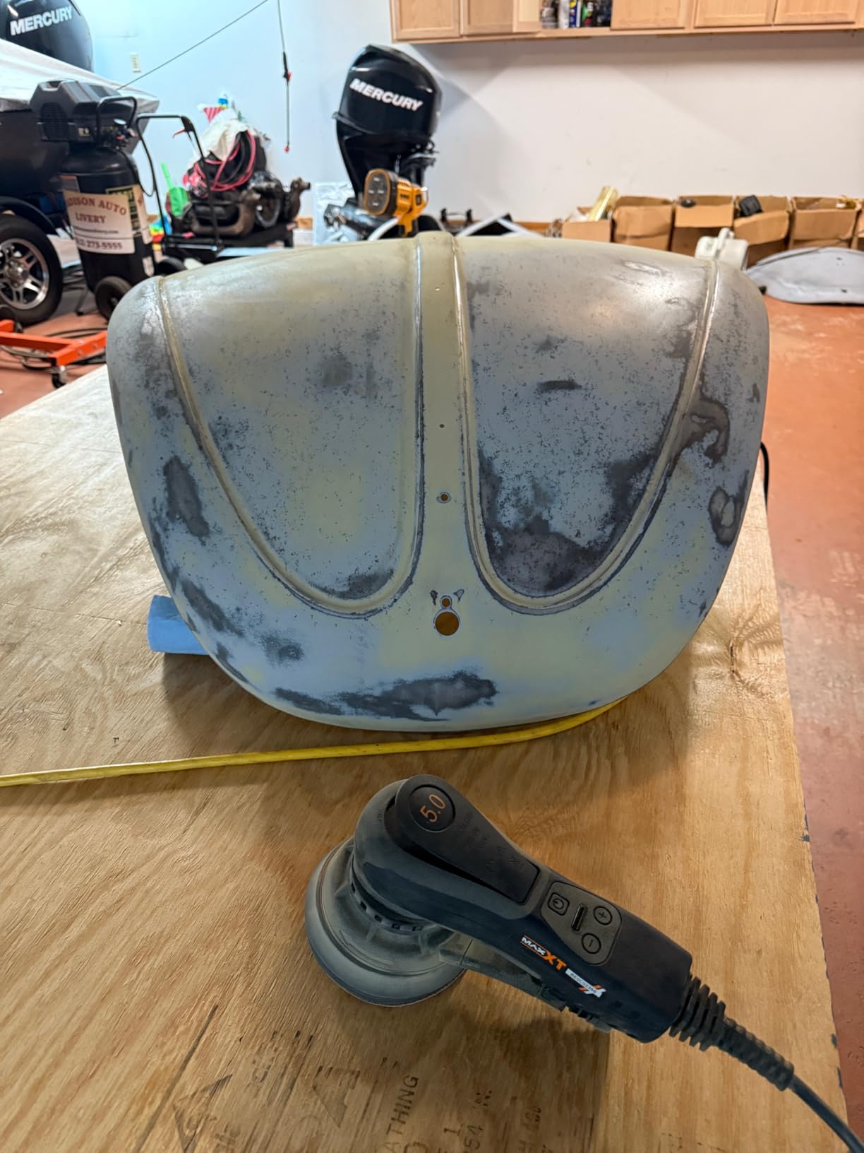 5mm Random Orbit Sander 350W, Brushless Motor, Variable Speed Electric Orbit Sander customer photo 1