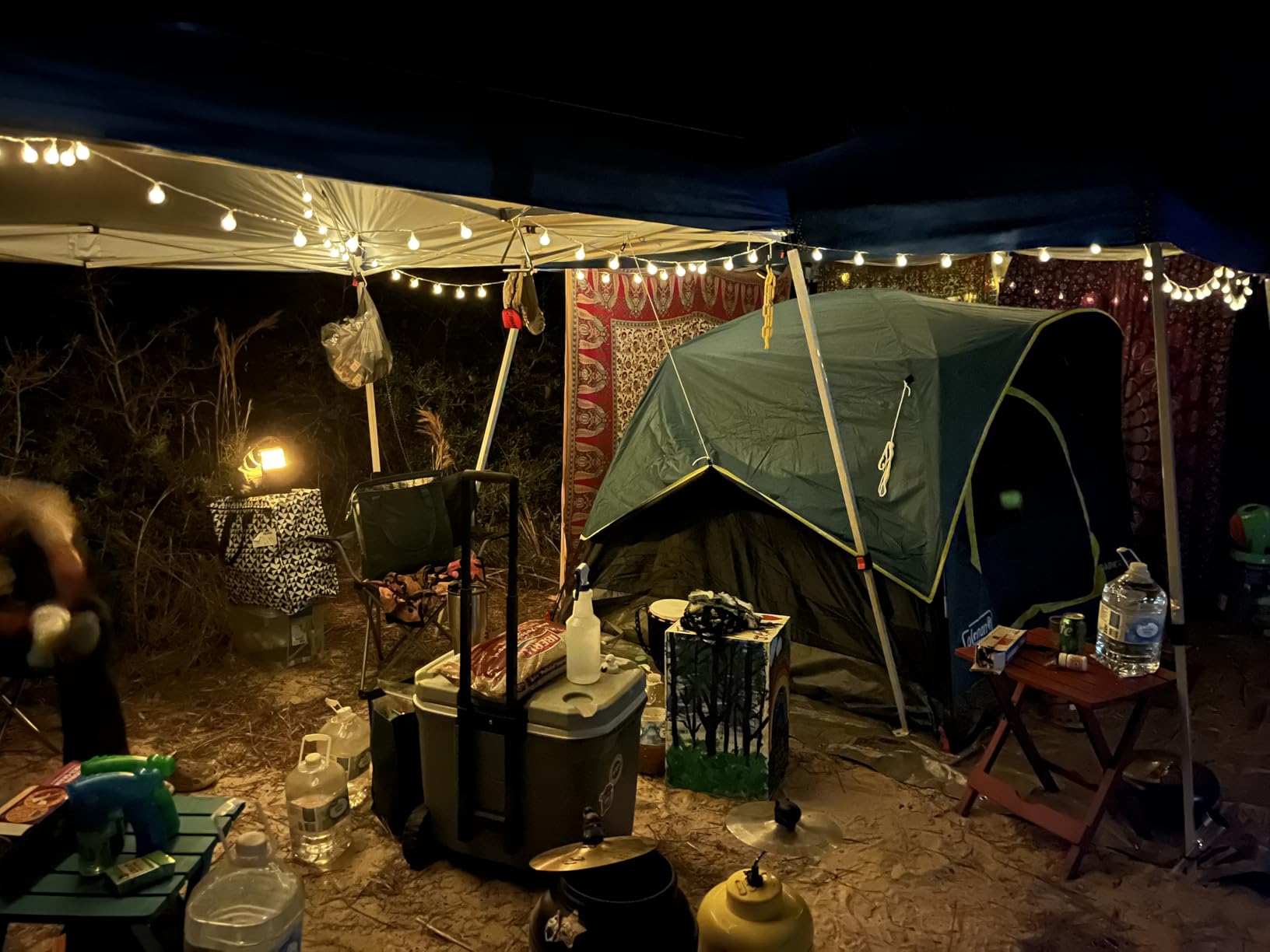 Coleman 4/6/8/10 Person Skydome Dark Room Tent with Rainfly, 5 Minute Setup, Blocks 90% of Sunlight, 20% More Headroom Than Traditional Tents customer photo 1