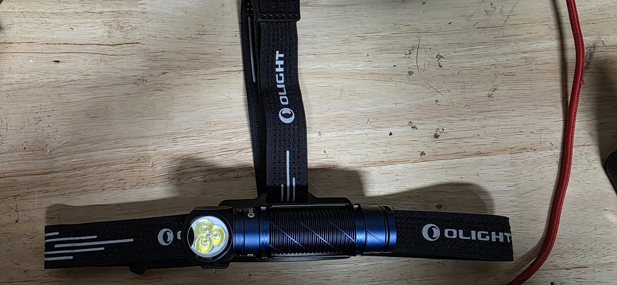 OLIGHT Perun 3 Rechargeable Headlamp Flashlight, 3000 Lumens LED Headlight with Red Light, Waterproof Head Lamp with Headband for Outdoor Camping, Hiking, Working(Black) customer photo 1