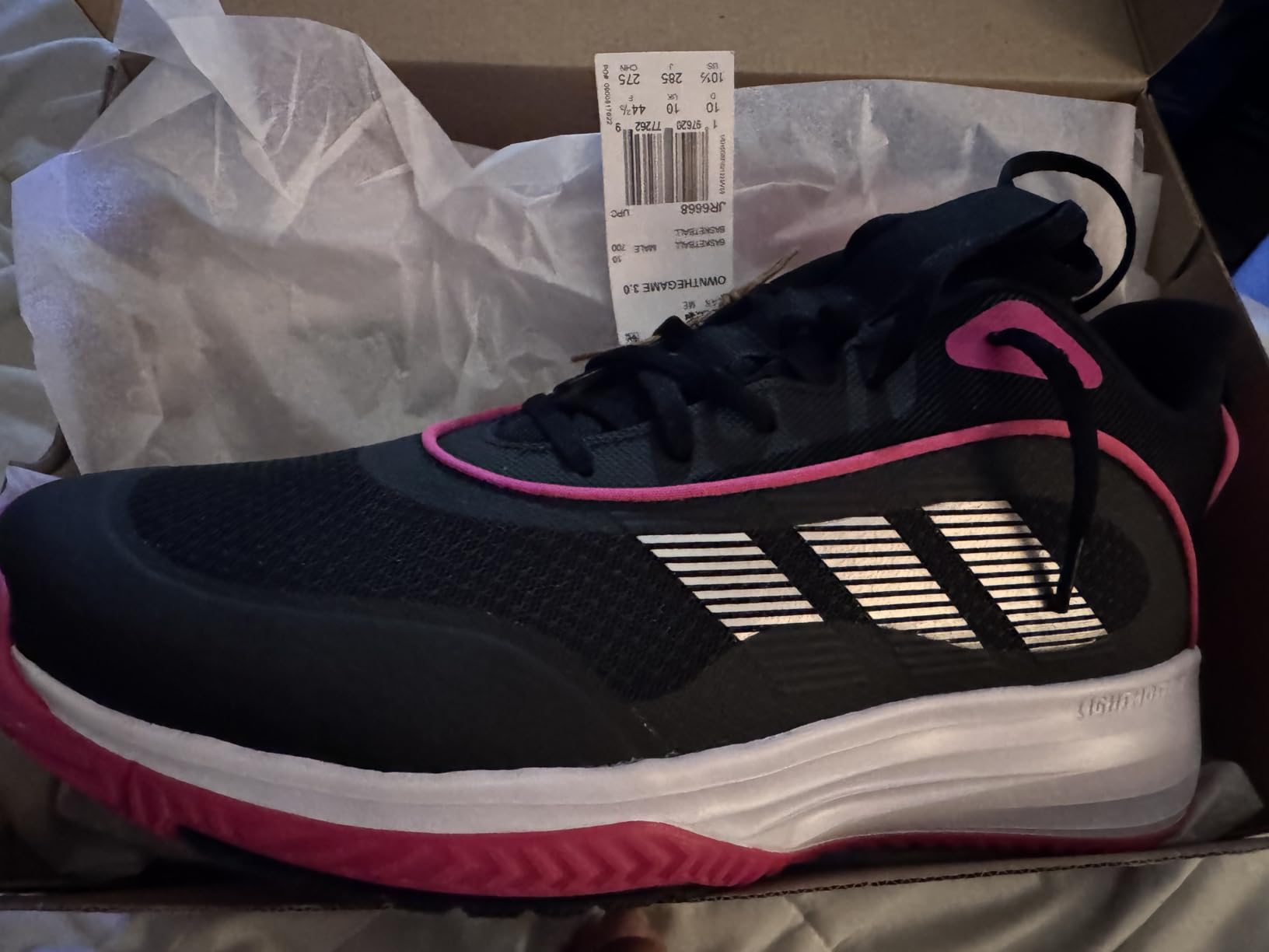 adidas Men's Own The Game 3.0 Basketball Shoe customer photo 1