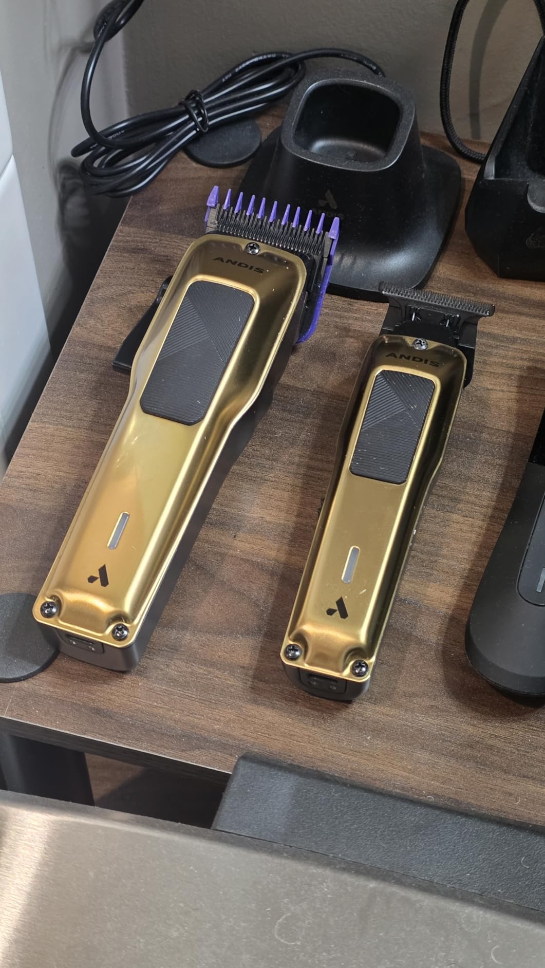 Andis Phenom Corded/Cordless Hair Clipper, Phaze Blade customer photo 2
