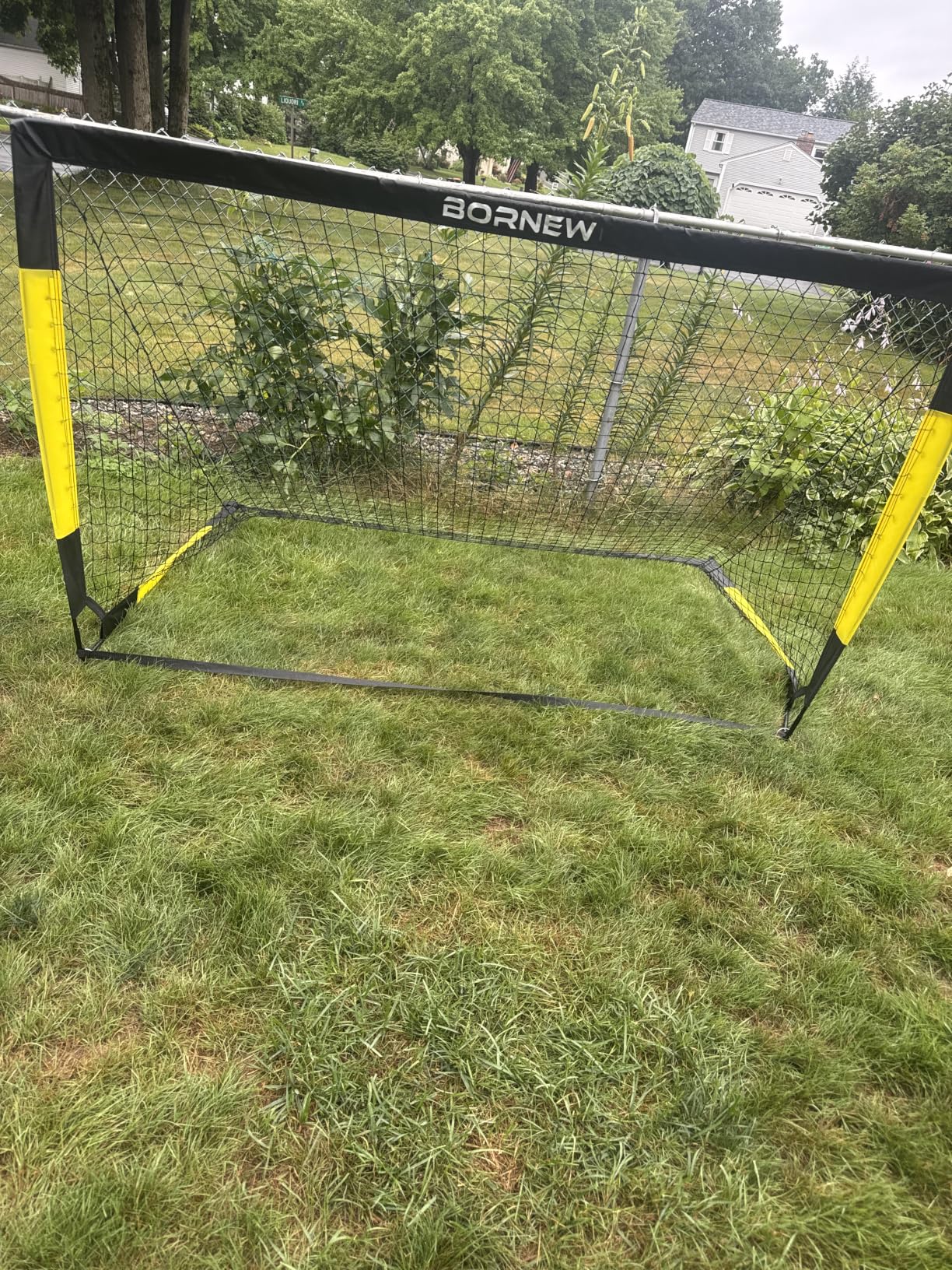 Kids Soccer Goal for Backyard Set - 2 Set of 7X5 / 6X4 ft Toddler Soccer Nets Training Equipment, Soccer Ball, Pop Up Portable Soccer Set for Kids and Youth Games and Training Goals Ages 3-16 Gift customer photo 1