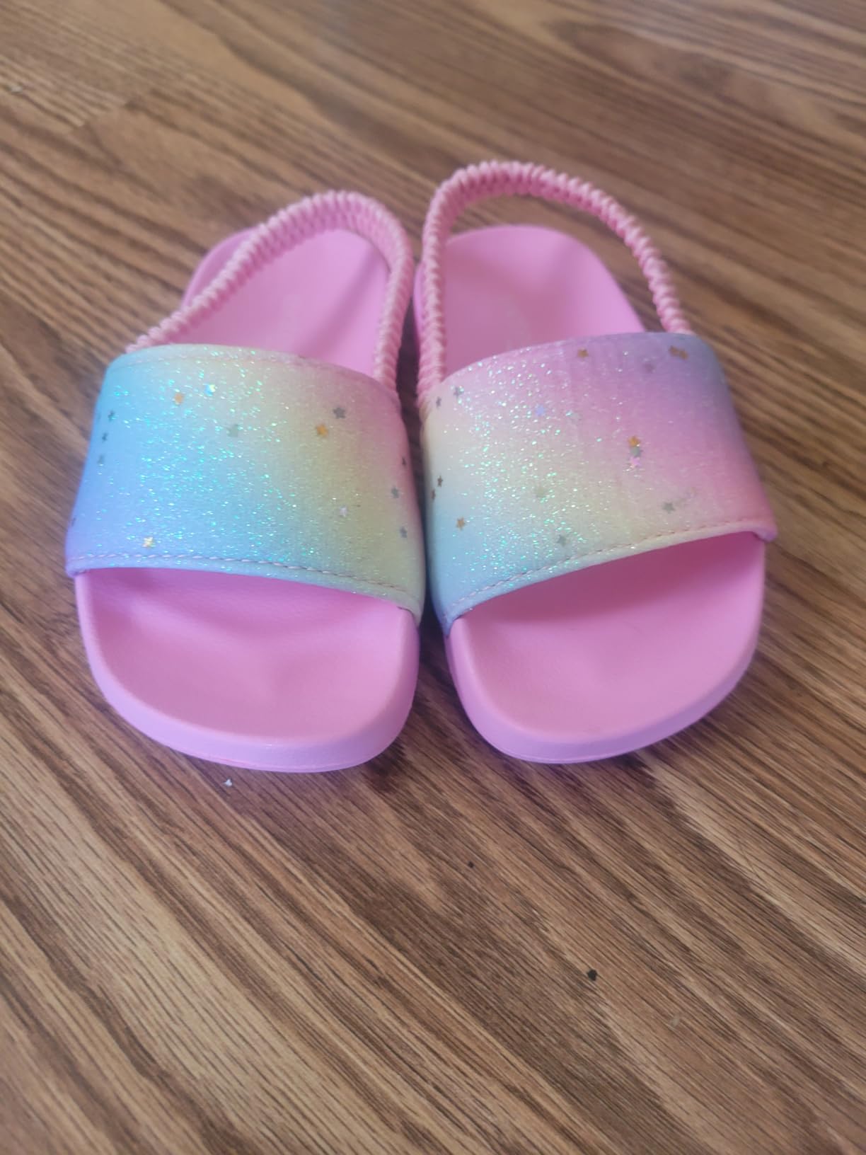 WateLves Toddler Boys Girls Slides Sandals for Swim Beach Kids Water Shoes Casual Summer Slippers customer photo 2