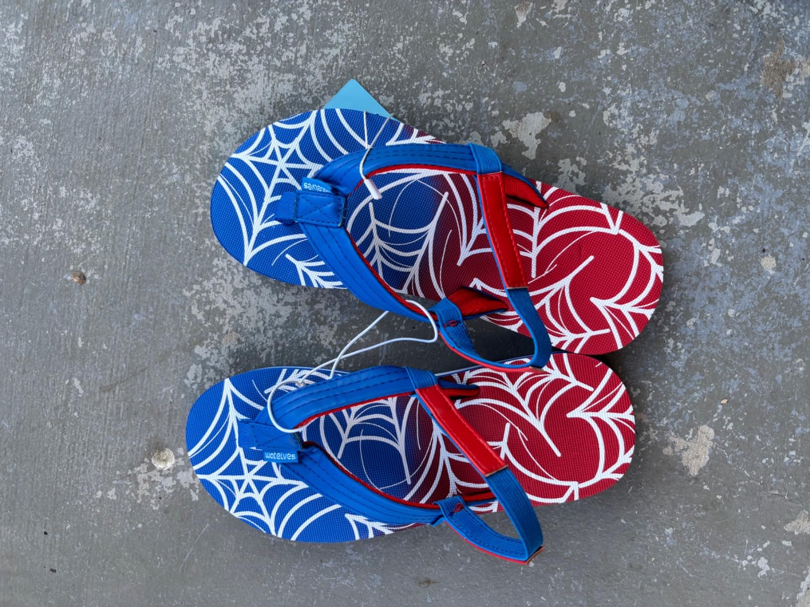 WateLves Toddler Flip Flops Girls Boys Sandals Shoes Kids Slip on Summer Sandals for Bath Shower Beach Pool customer photo 2