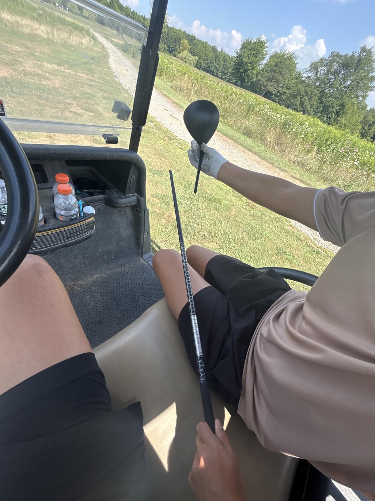 Speed System Golf Titanium Driver | Loft Lightweight Graphite Shaft, Oversized Sweet Spot, Aerodynamic, USGA Conforming, Headcover, 10-12.5° customer photo 1