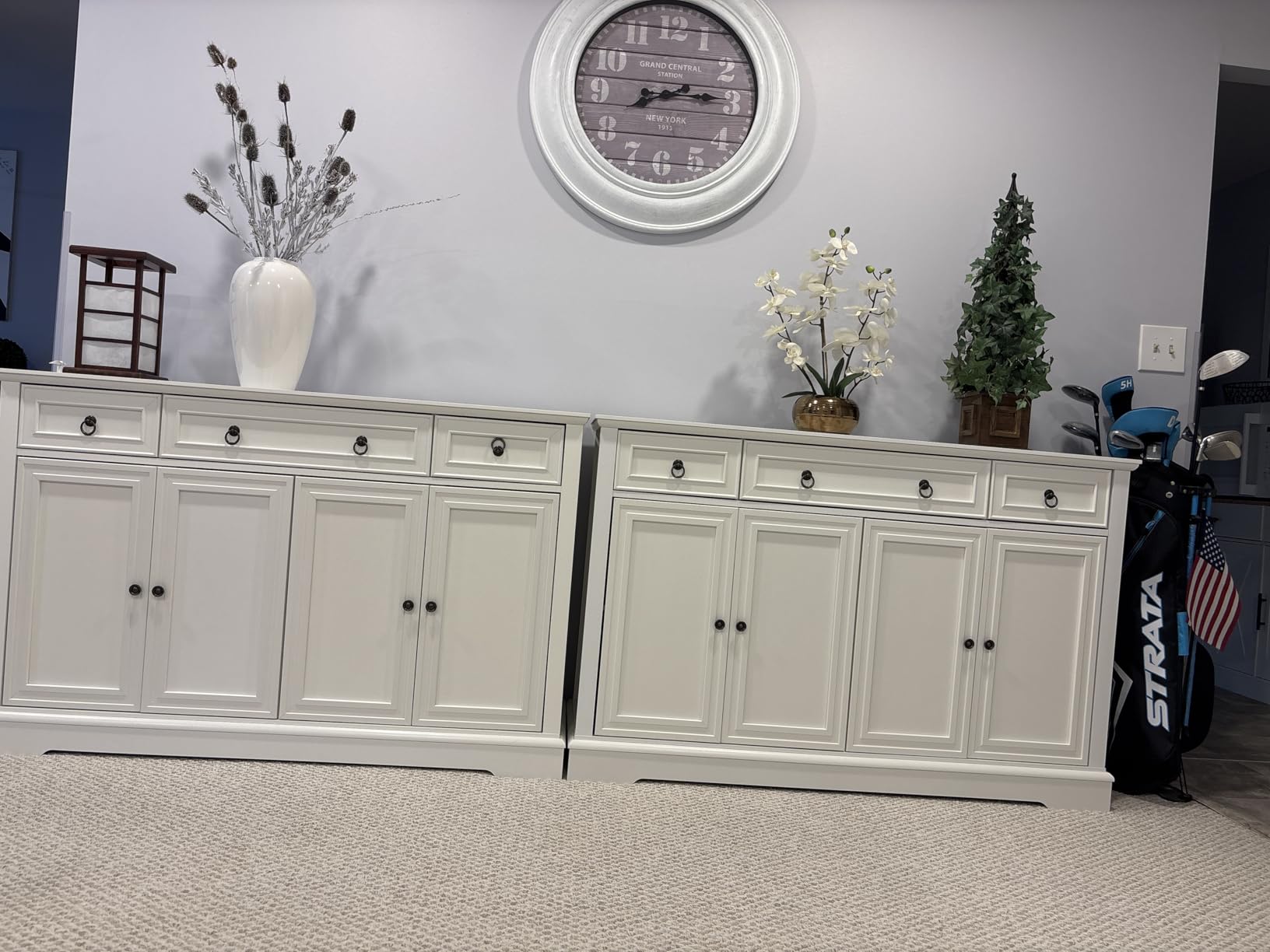 FINETONES Buffet Cabinet with Storage, 52.7