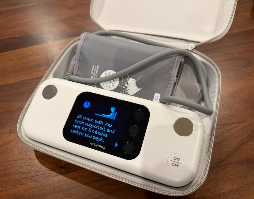 WITHINGS BPM Vision - Blood Pressure Monitor, FDA-Cleared, WiFi & Bluetooth customer photo 1