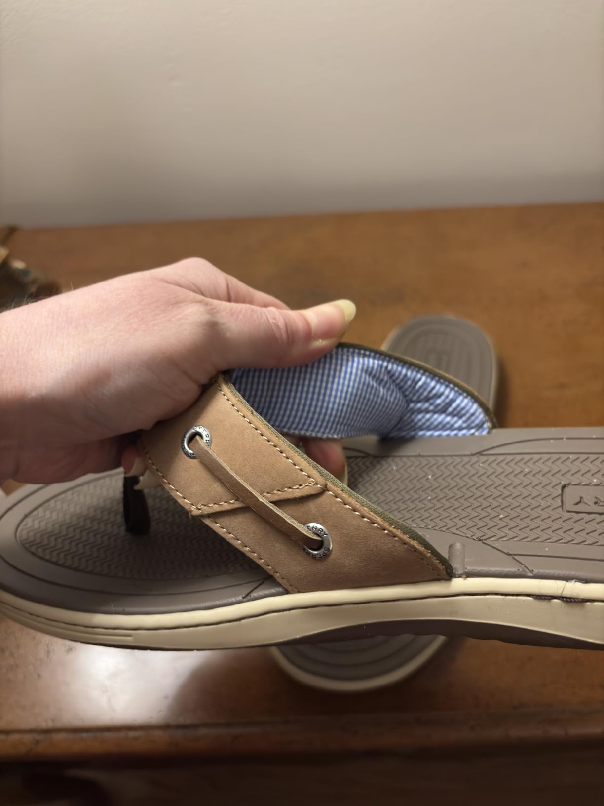 Sperry Men's Baitfish Leather Flip Flop Sandal customer photo 1