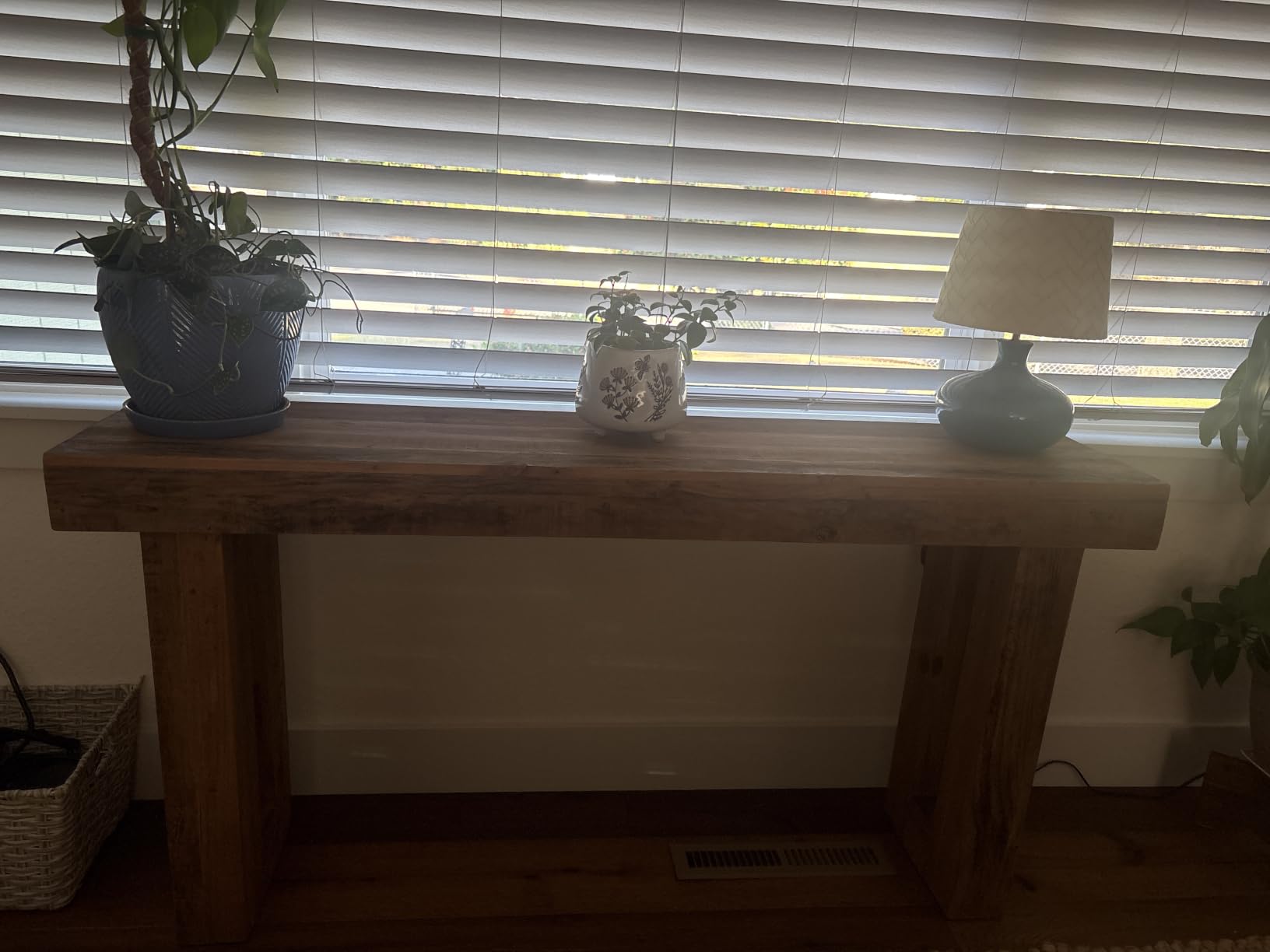 Reclaimed Solid Wood Console Table, 59