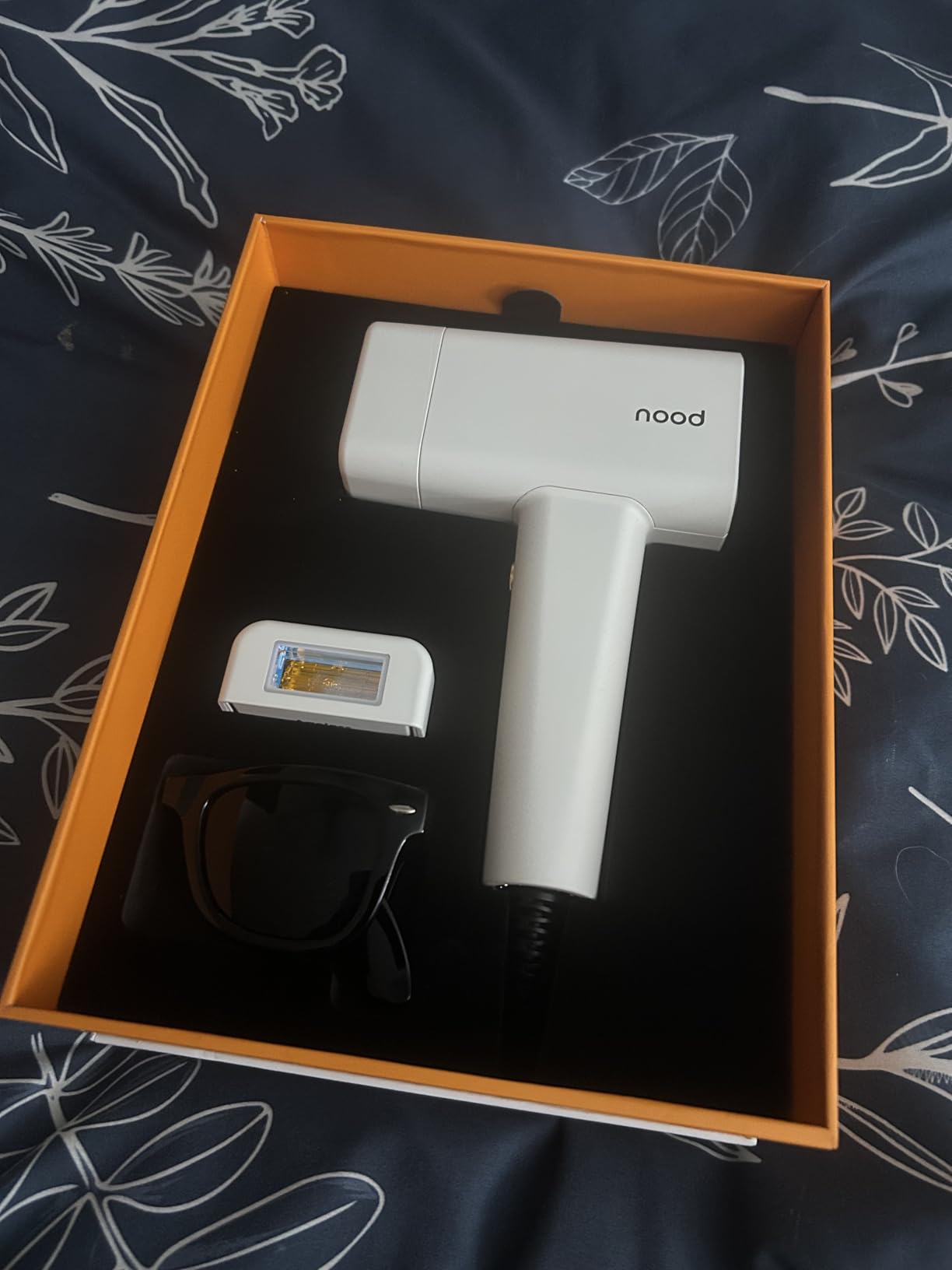 Nood Flasher Pro + Serum, Laser Hair Removal Device, Forbes Best Product 2026, Clinical-Grade Permanent Results At Home, CryoSooth Tech, 5 Power Settings customer photo 1