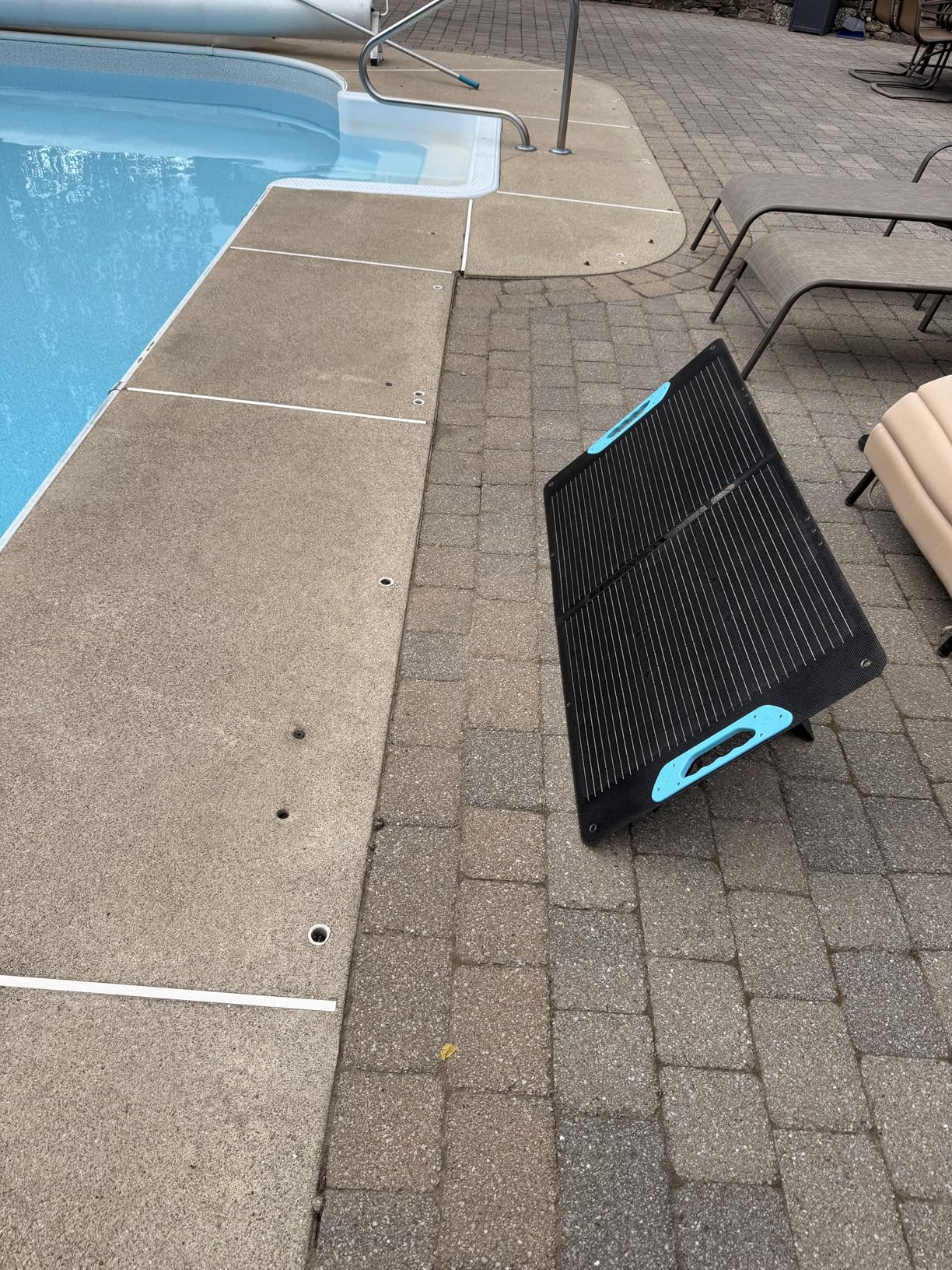 110W Portable Solar Panel for Power Station, N-Type Foldable Solar Charger | 23.5% High Efficiency, IP67 Waterproof, 7-in-1 Adapter Cable, Adjustable Kickstands for Generator, Camping, RV, Outdoor customer photo 2