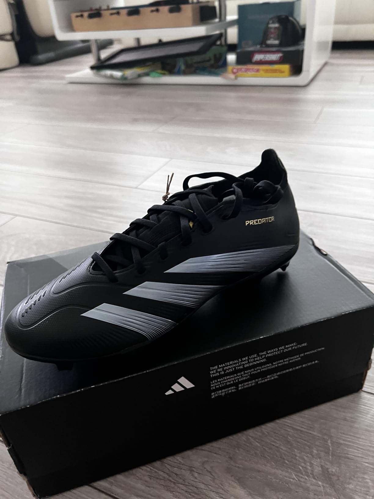 Adidas Unisex 24 Club Flexible Ground Football Shoes customer photo 1