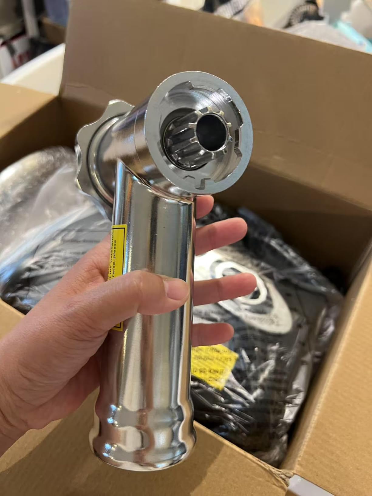 5.0 Upgrade Electric Meat Grinder【 3500W Super Motor】【SUS304 Blade & Plate】3-Second Fast Meat Grinding, Perfect For Meat Grinders For Home Use (SILVER) customer photo 2