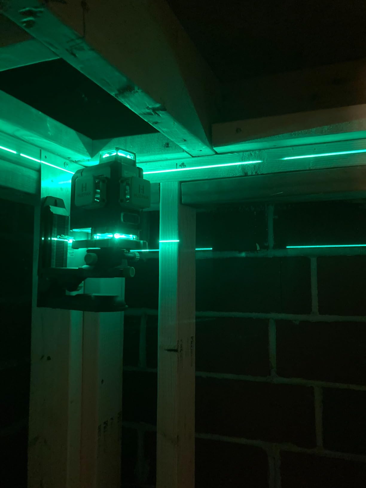 Huepar Laser Level 4x360 Self Leveling with 60