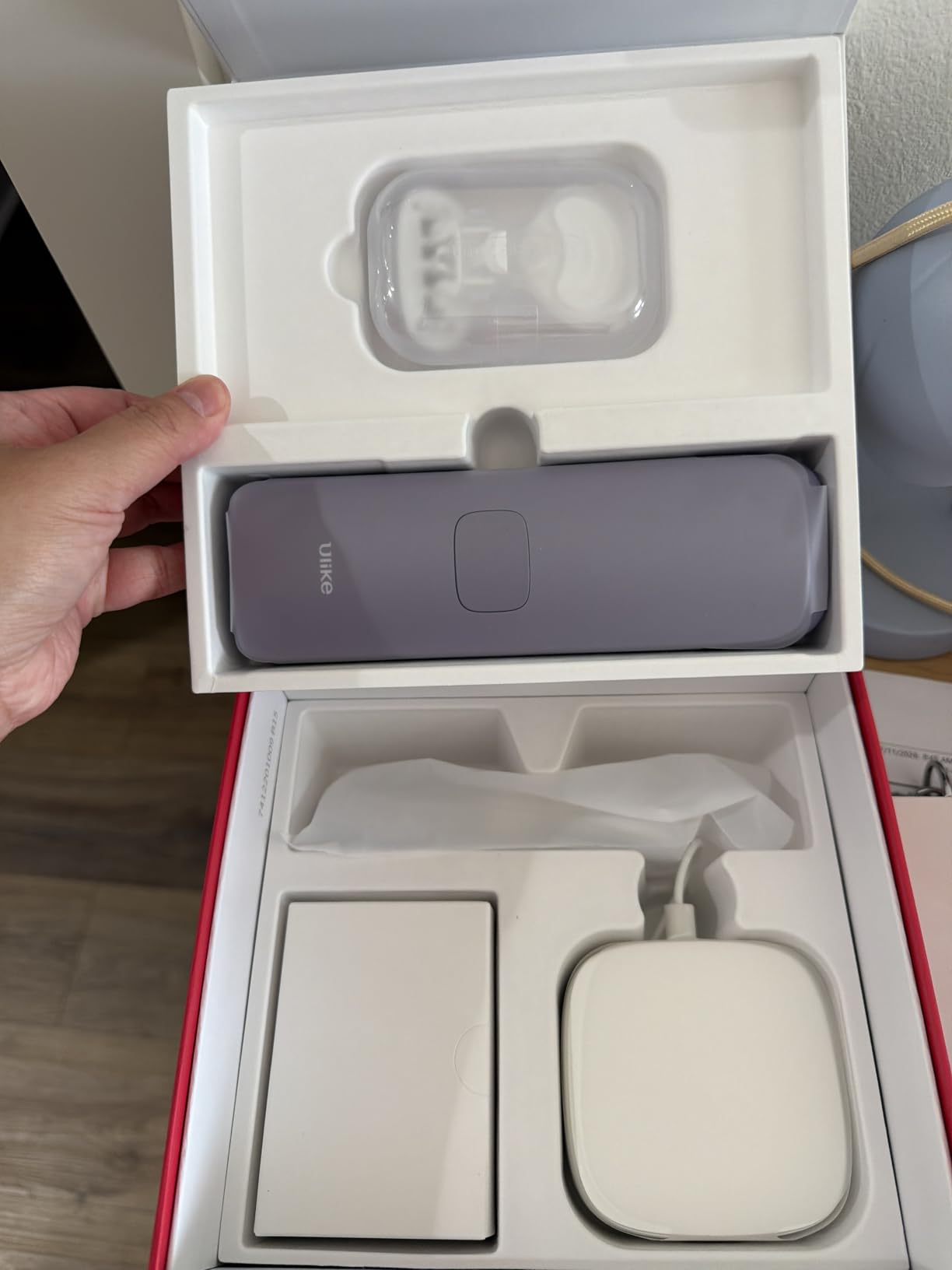 Ulike Laser Hair Removal Device Air 4 IPL for Women and Men, Ice Cool and Permanent Hair Reduction, USHR Mode Hair Removal in 10mins customer photo 2