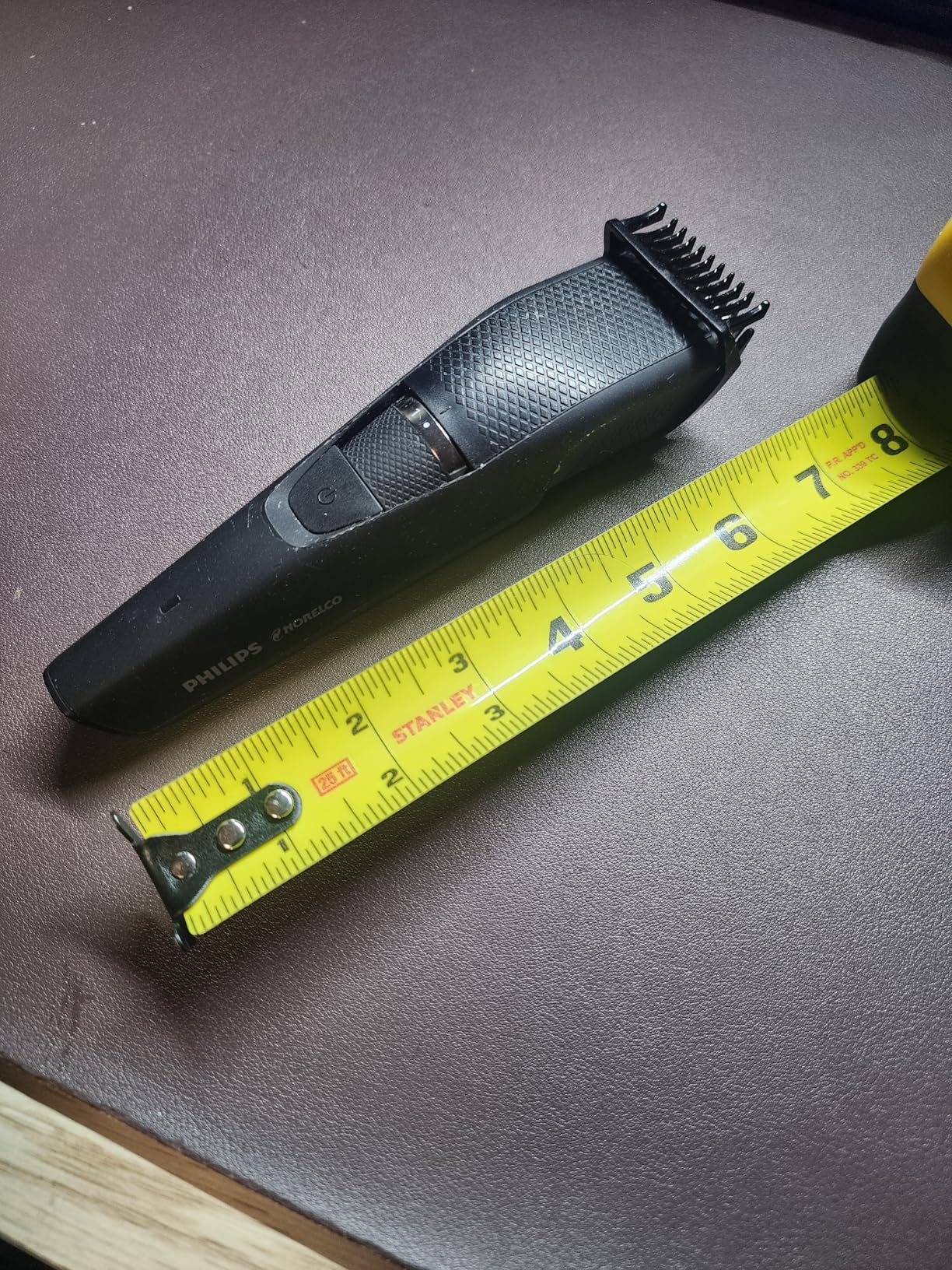Norelco Philips Beard Trimmer 3000, 40 Length Precision Dial, Black | Self-Sharpening Blades, Lift & Trim Combs, 100% Waterproof, 70-Min Runtime, BT3620/40 customer photo 1