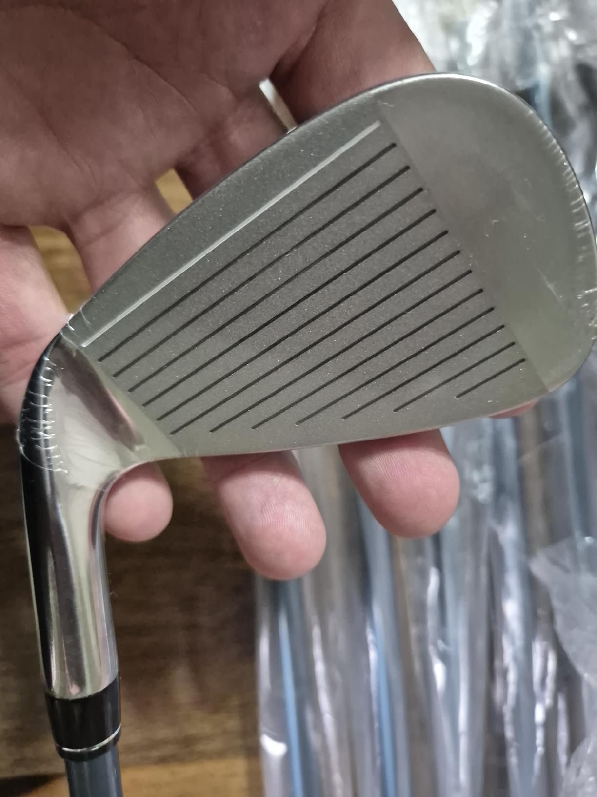 PGM Men's Golf Iron Set - Forgiving Cavity Back Design, 7 Piece Graphite Shaft customer photo 2