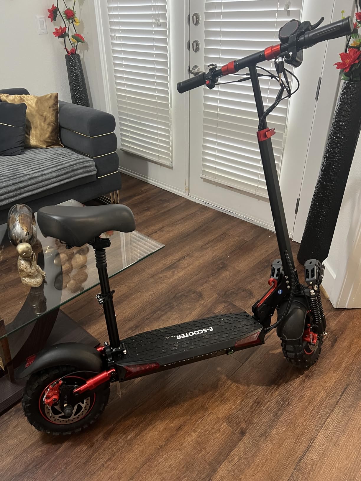 Electric Scooter Adults, 37 Miles Long Range, 34 Mph Max Speed, 11