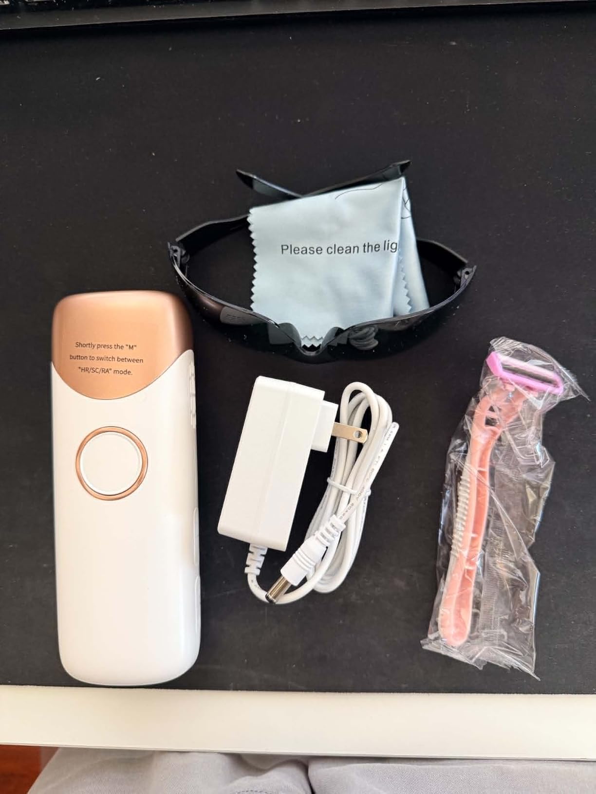 Ubroo Laser Hair Removal for Women, 97.6% Hair Reduction in 2 Session, 5 Degree Ice Cooling IPL Hair Removal Device customer photo 1