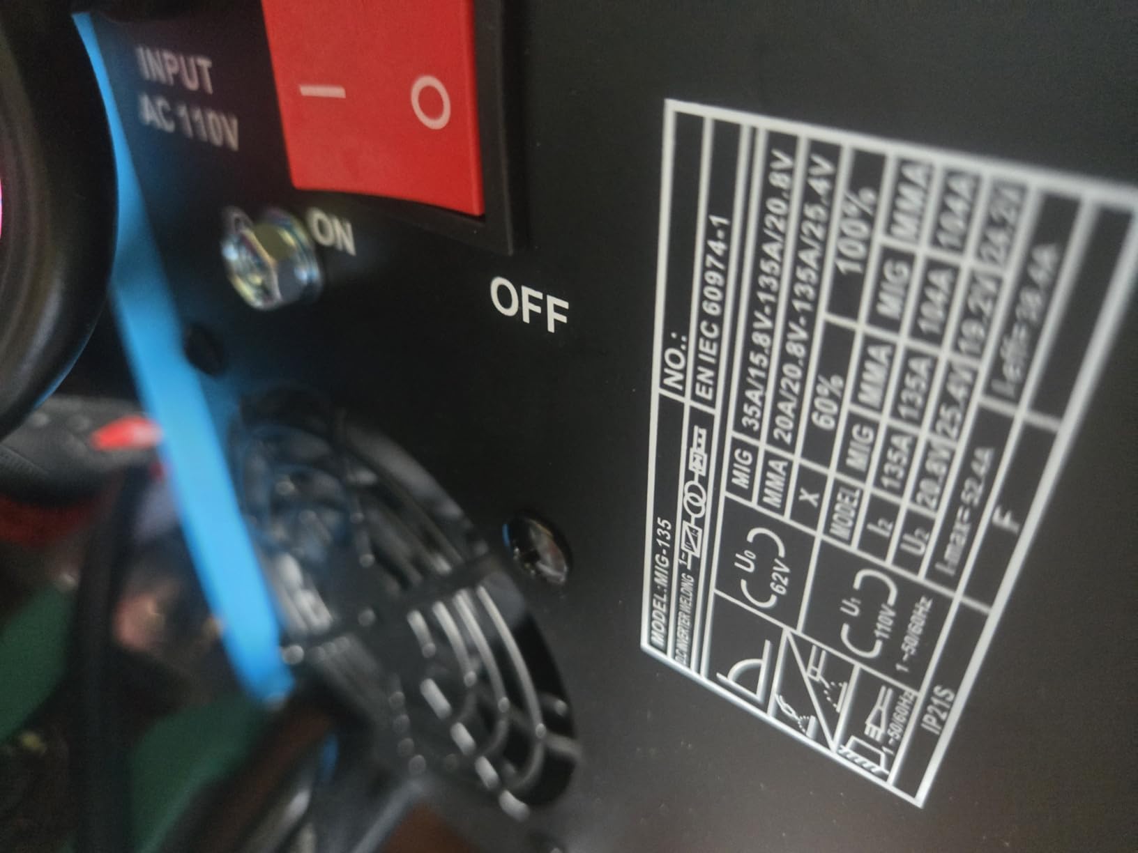 SEESII 135A MIG Welder 110V - 3-in-1 Gasless Flux Core/Lift TIG/Stick Welding Machine, 7.7lbs Portable IGBT Inverter, Large Digital Display Multi Process Welder customer photo 1