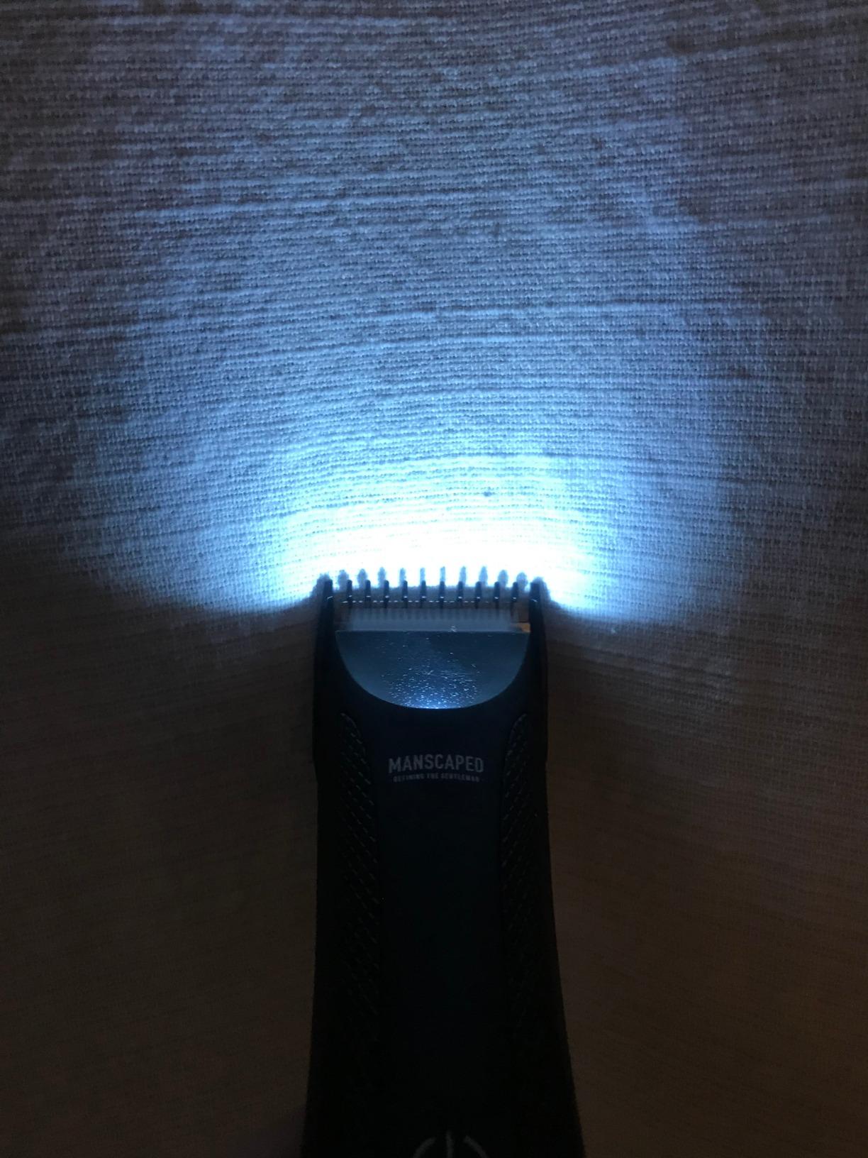 MANSCAPED The Lawn Mower 3.0 Plus - Groin, Body & Bikini Hair Trimmer, Updated SkinSafe Blade, Waterproof Wet/Dry Groomer, USB-C Rechargeable, White Hot customer photo 2