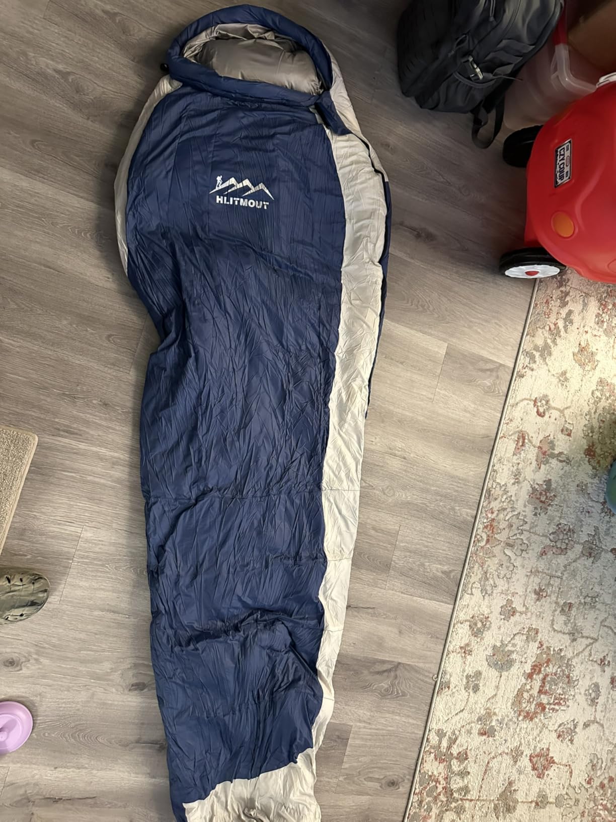 Down Sleeping Bag with Pillow, Ultralight and Compact | 0F 20F 32F Regular and XL Sleeping Bag for Adults, Teens Backpacking, Camping and Hiking Outdoor customer photo 1