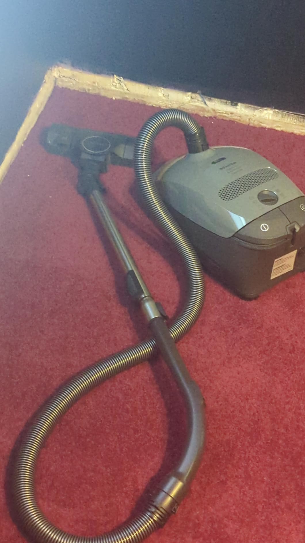 Miele Classic C1 Pure Suction Bagged Canister Vacuum, Graphite Grey - Portable, Household w/AllTeQ Universal Floorhead Bundle - Includes 4 GN FilterBags + AirClean Filter and Pre-Motor Filter customer photo 1